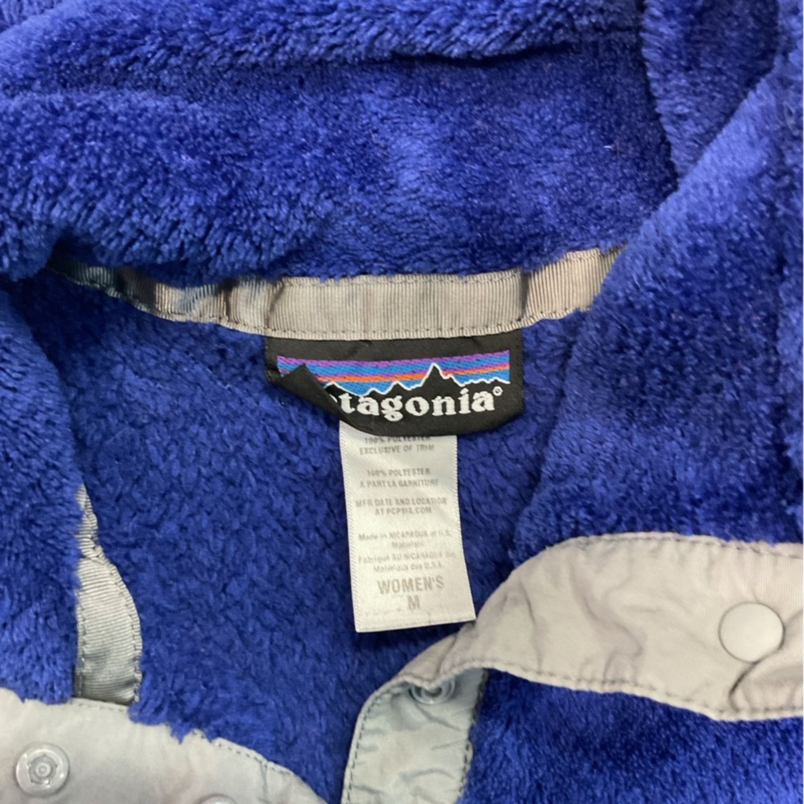 Patagonia Patagonia Women’s Blue Snap Pullover Fleece Size US M / EU 48-50 / 2 - 6 Thumbnail