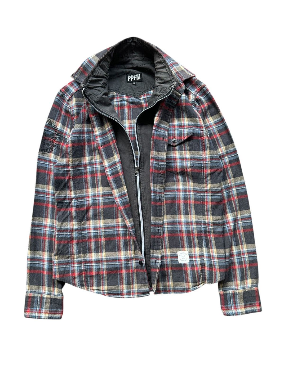 PPFM FW08 PPFM '' Desert Fox'' checker cotton flannel shirt Size US M / EU 48-50 / 2 - 2 Thumbnail
