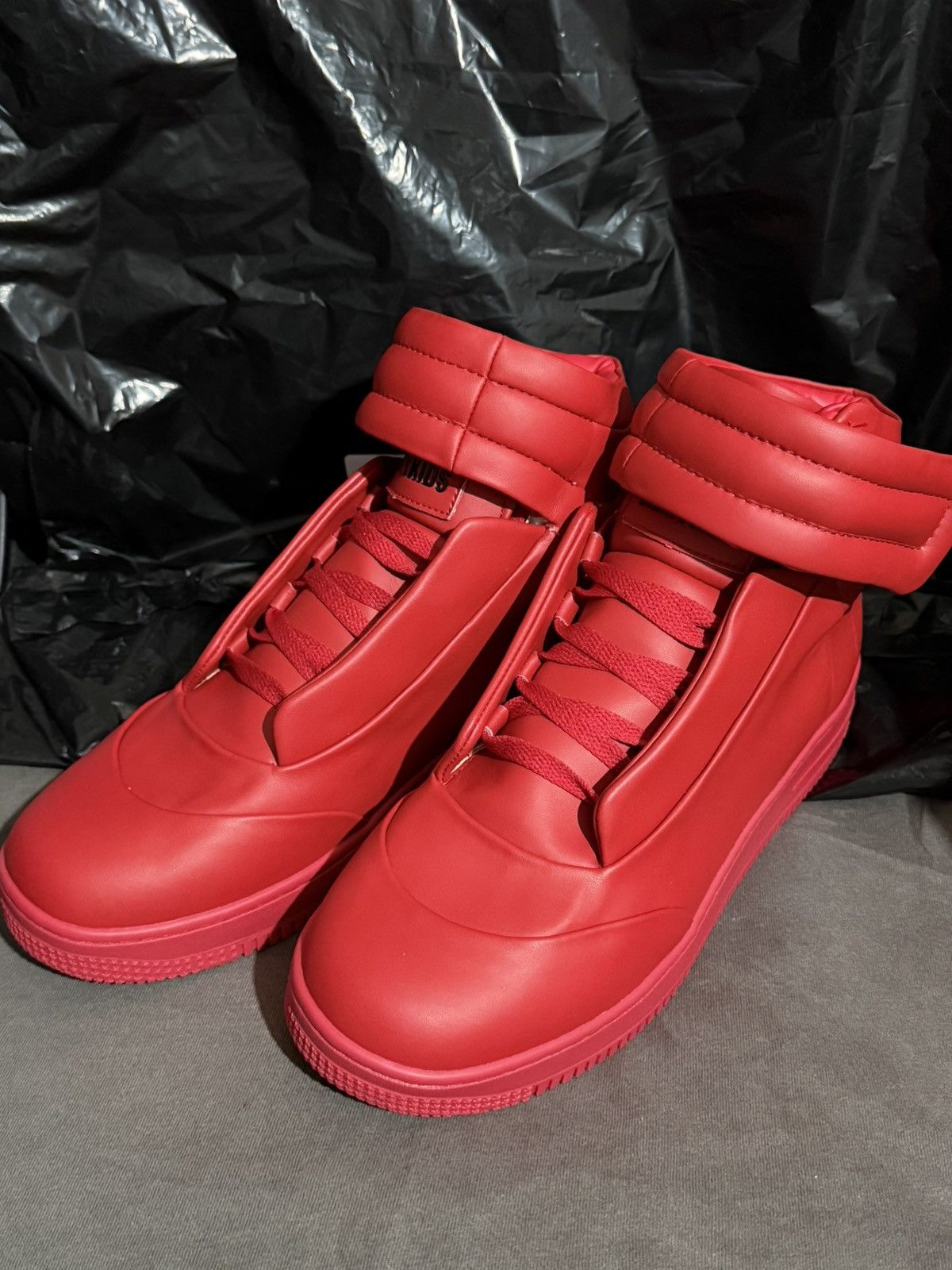 Grimykids Grimy Kids Future AF1 High Sneaker sz9.5 Red Size US 9.5 / EU 42-43 - 2 Thumbnail