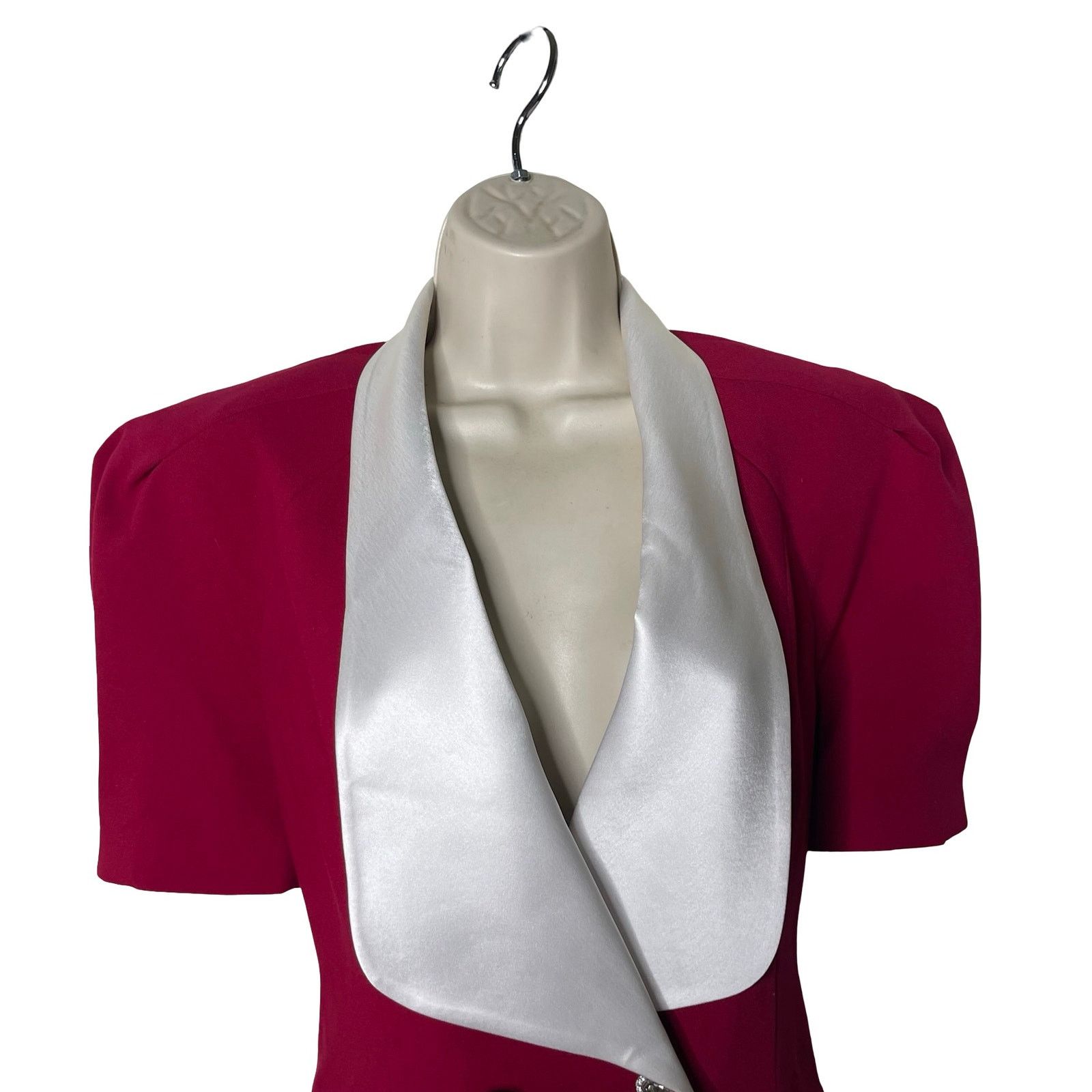 Other New Nana Jacqueline Alia Mini Blazer Open Back Bow Dress XS Size XS / US 0-2 / IT 36-38 - 6 Thumbnail