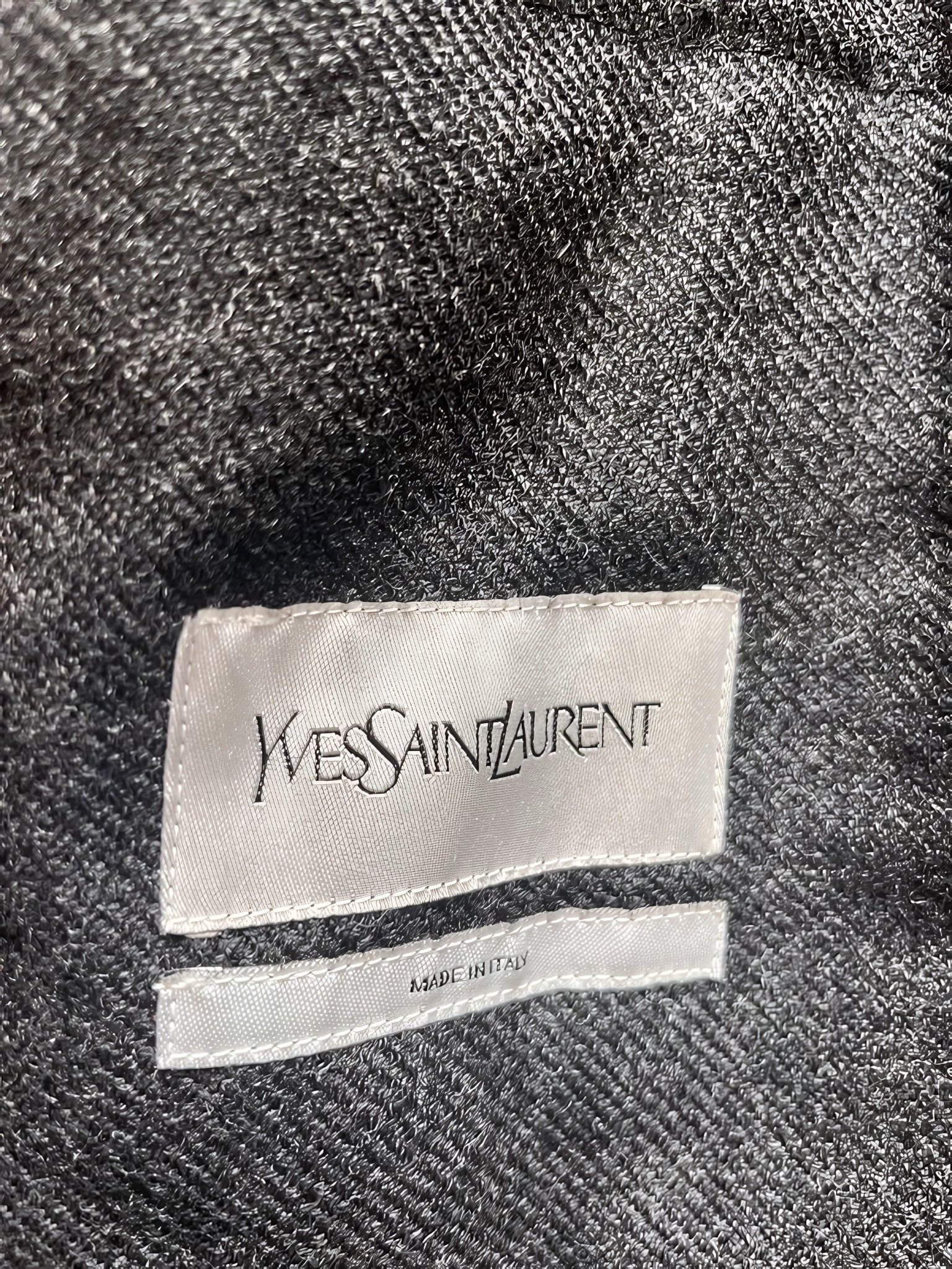 Yves Saint Laurent DEEP HOOD WOOL COAT Size US M / EU 48-50 / 2 - 8 Thumbnail