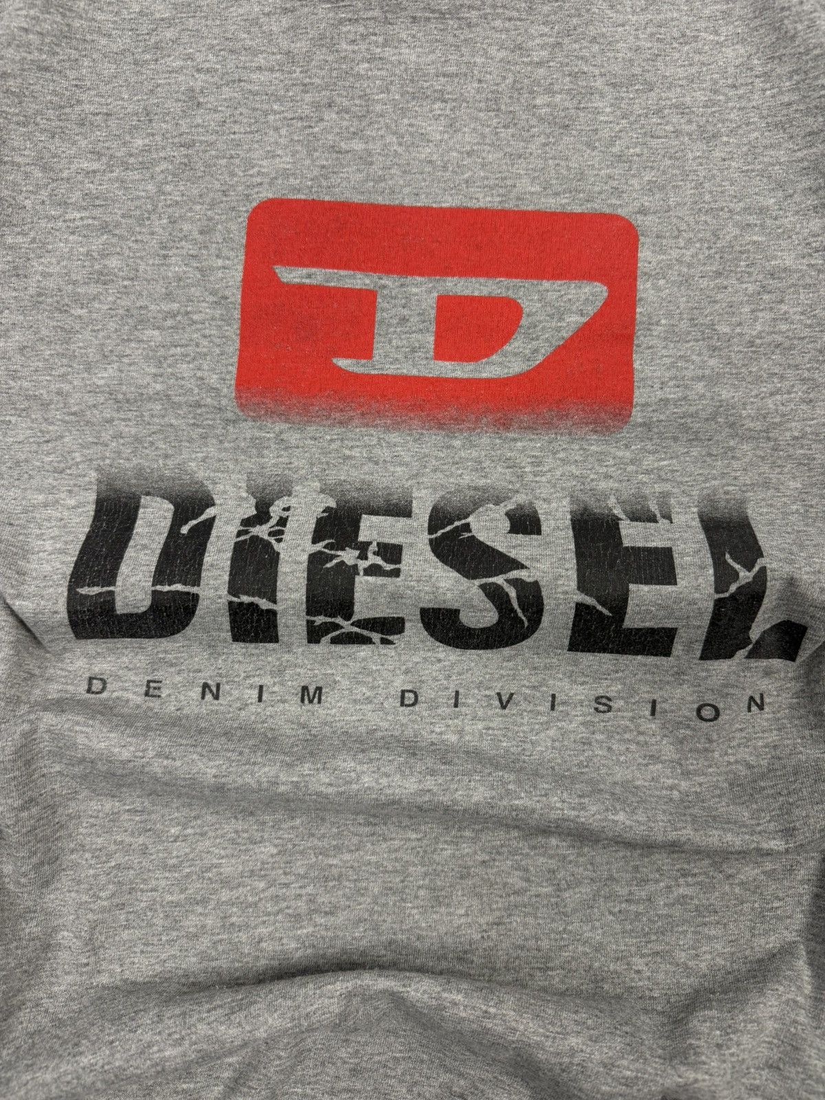 Diesel Diesel Denim Division Vintage Tee Y2K Gray Archive Size US L / EU 52-54 / 3 - 5 Thumbnail