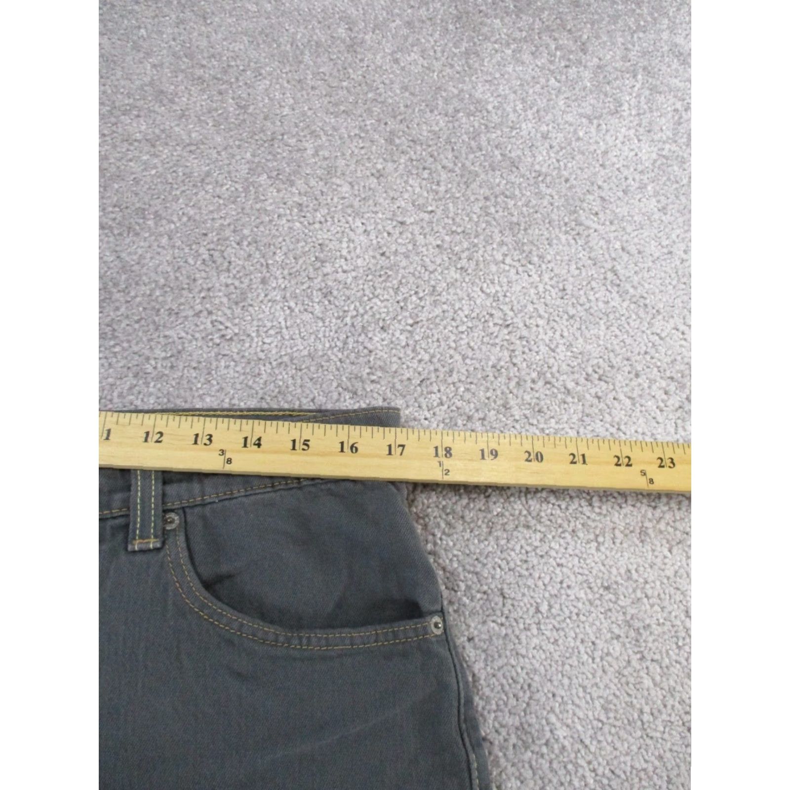 Levi's Levi's Shorts 34 Gray Denim Cut-Off 90s American Classic Womens Size 24" / US 00 / IT 34 - 6 Thumbnail
