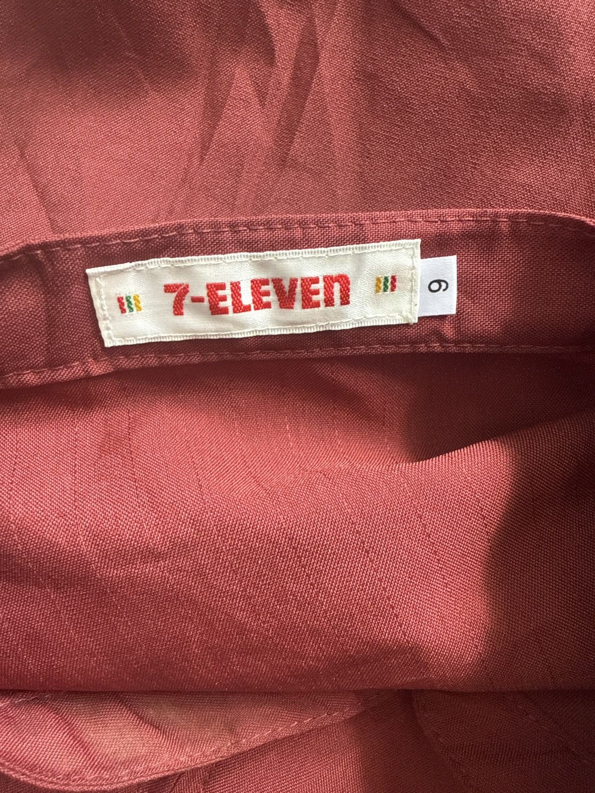 Uniform Studios VINTAGE SEVEN ELEVEN UNIFORM MAROON RAINBOW Size US S / EU 44-46 / 1 - 6 Thumbnail