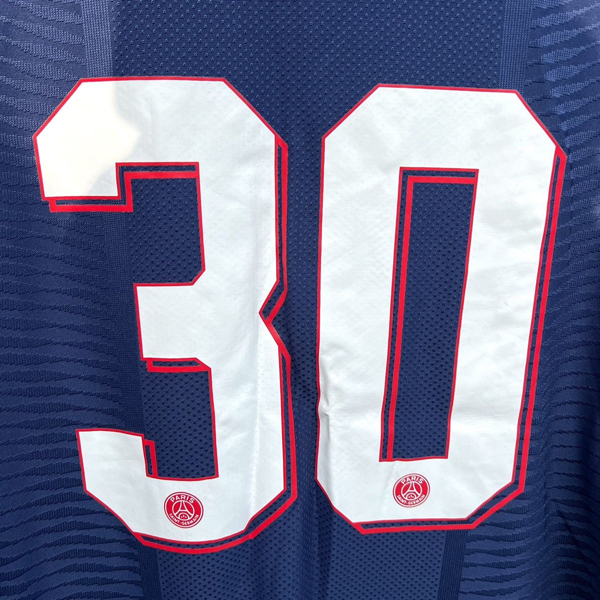 Jordan Brand PSJ Paris Saint Germain soccer jersey Messi 30 (fake) Size US L / EU 52-54 / 3 - 13 Thumbnail
