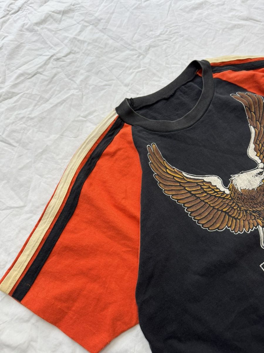 Harley Davidson Vintage 80s Harley Davidson Eagle Ragland T Shirt Rare Size US M / EU 48-50 / 2 - 6 Thumbnail