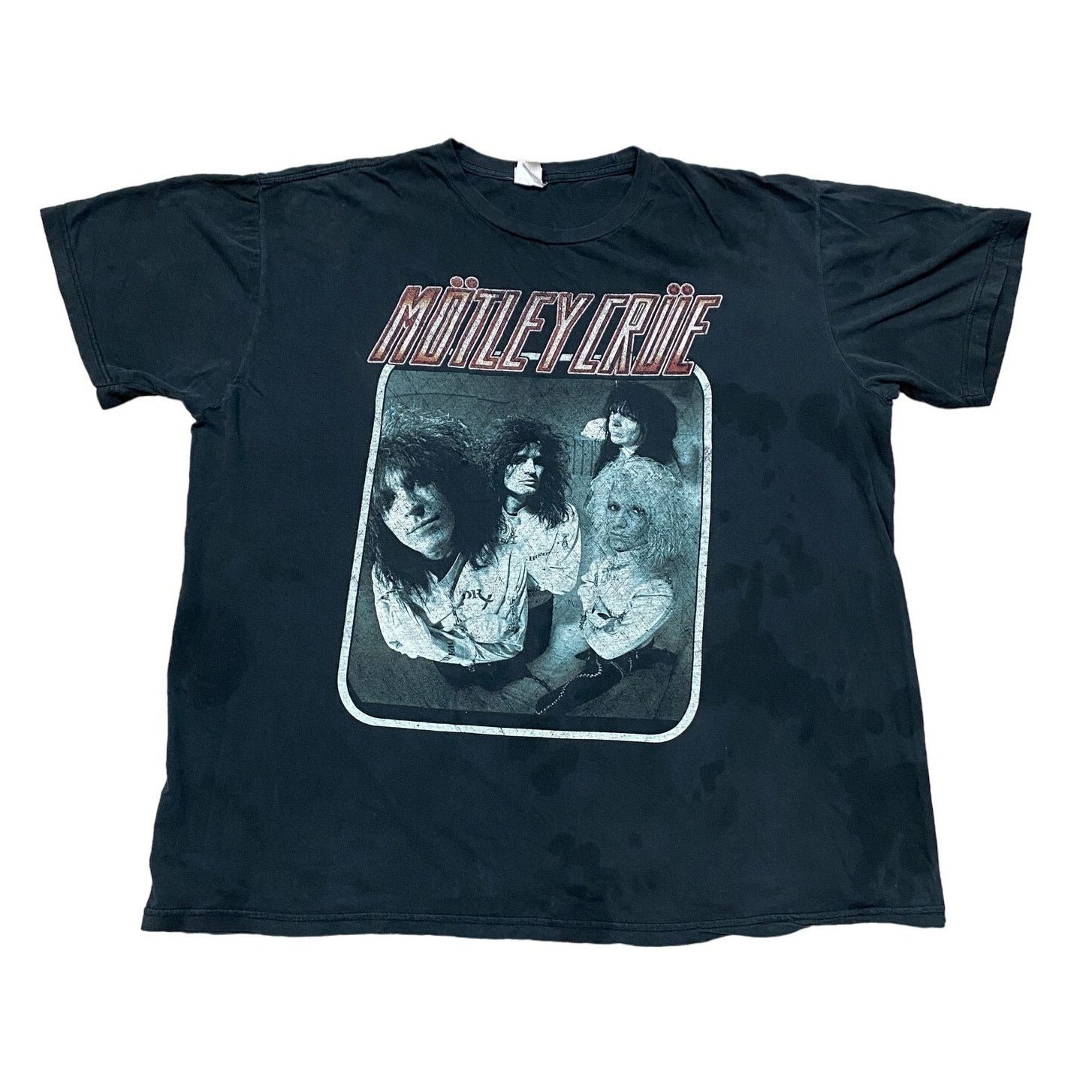 Band Tees × Vintage VTG Y2K Motley Crue Faded Album Shirt 2XL Grunge Punk Rock Size US XXL / EU 58 / 5 - 1 Thumbnail