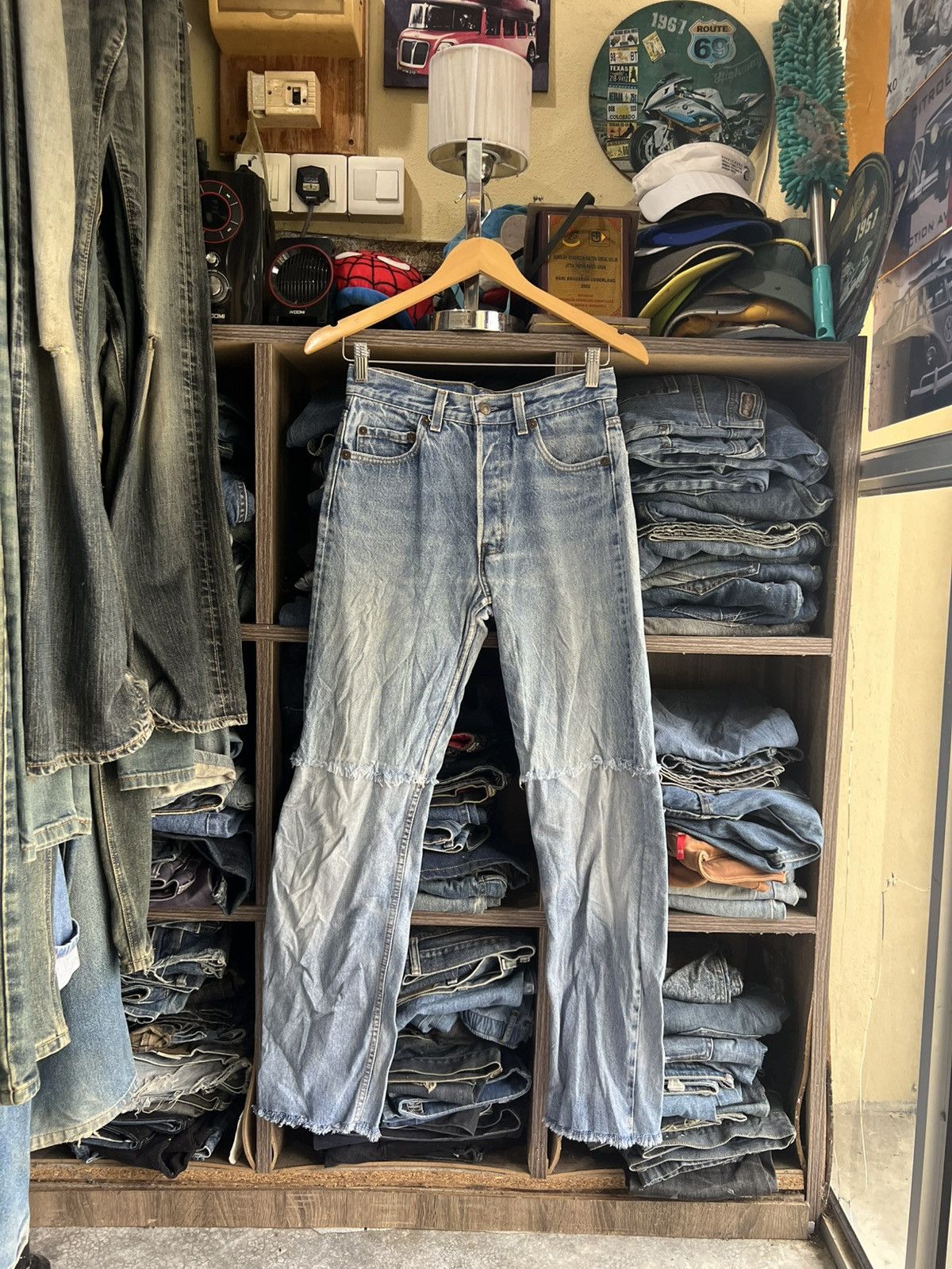 🔥Vintage Levis 501 Distressed Denim