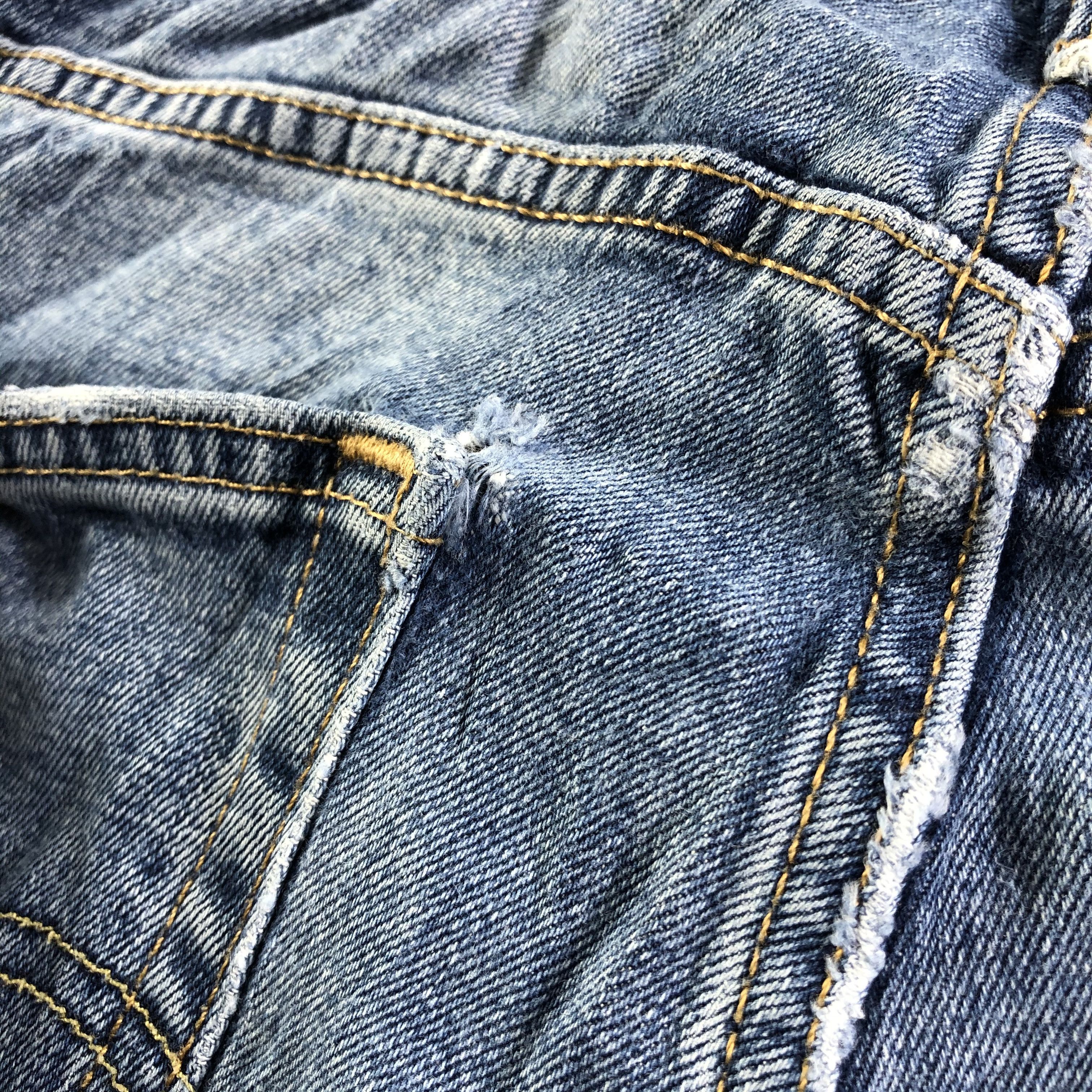 Levi's Vintage Blue Wash Levis 527 Jeans-J4304 Size US 29 - 8 Thumbnail