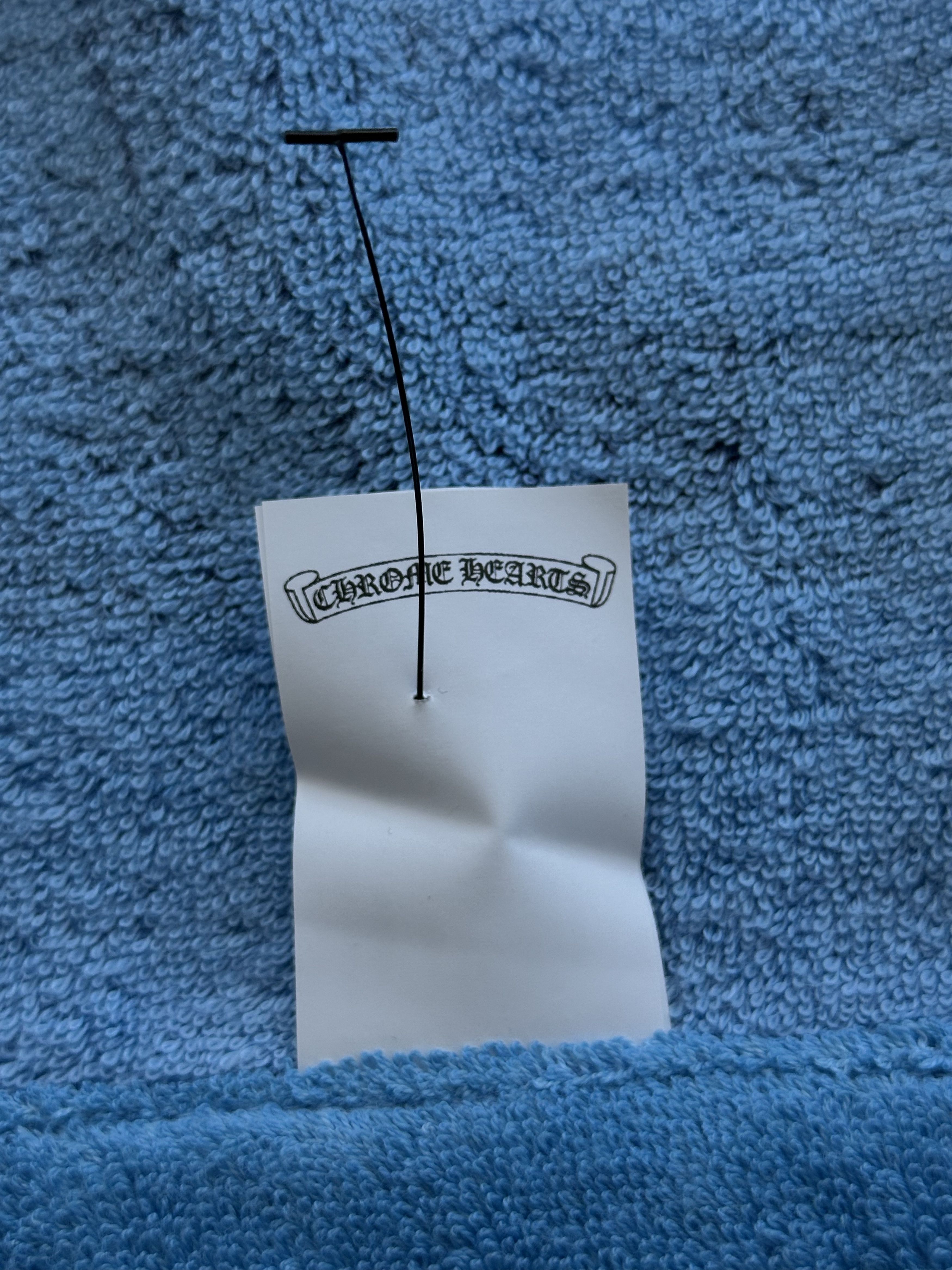 Chrome Hearts Chrome Hearts Blue & Navy Graphic Towel Size ONE SIZE - 3 Thumbnail