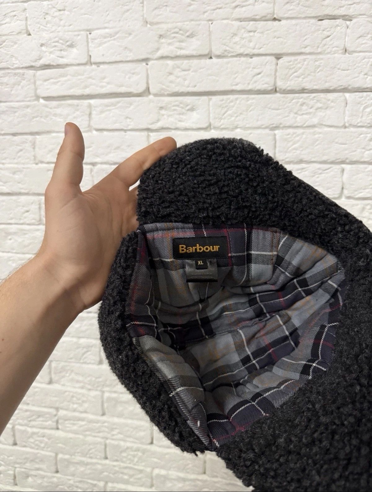 Barbour Vintage Barbour Trapped Ushanka Hat Y2K Sz XL Size ONE SIZE - 7 Thumbnail