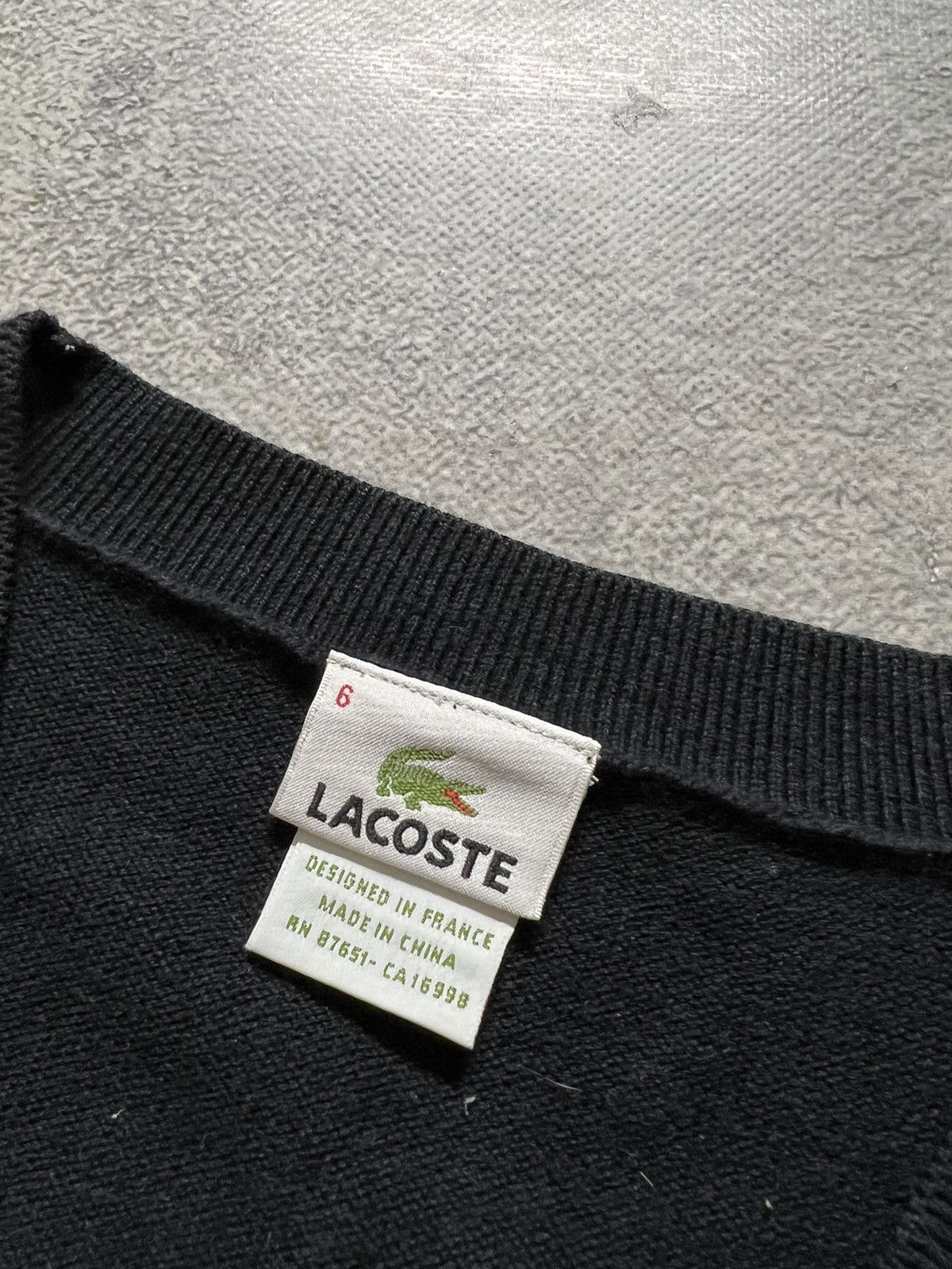 Lacoste × Vintage Vintage Y2k Lacoste luxury designer vest 90’s Size US XL / EU 56 / 4 - 4 Thumbnail