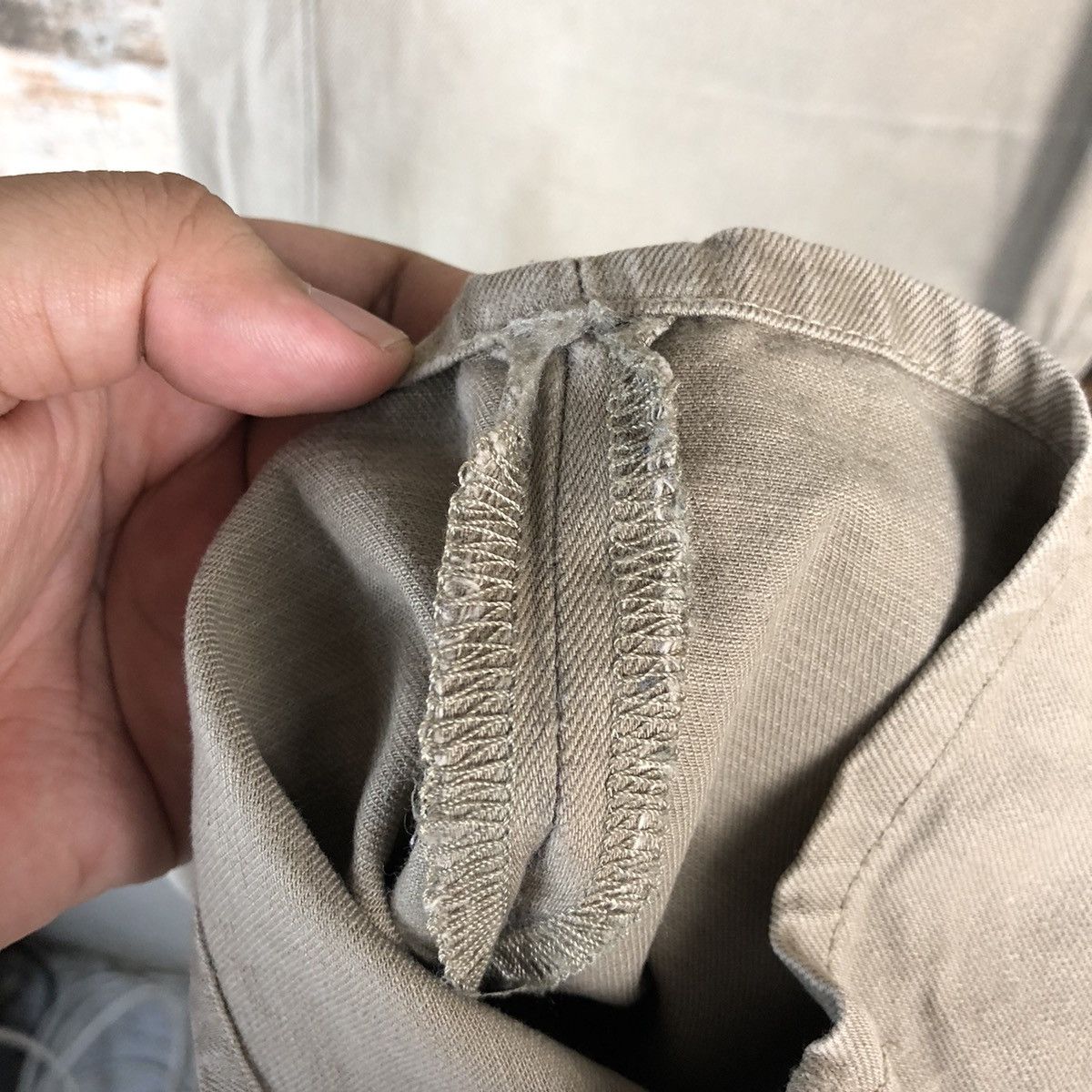 Levi's DL Levis 505 Cream Casual Pants #C197 Size US 32 / EU 48 - 9 Thumbnail