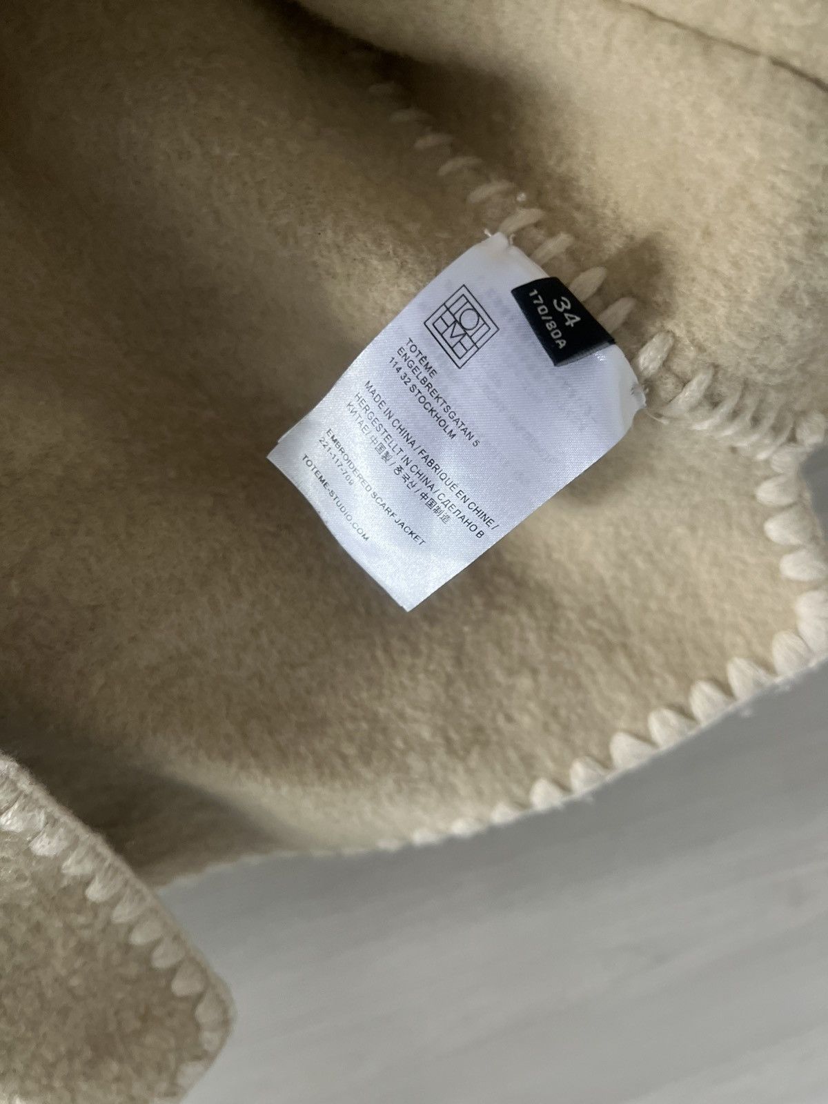 Toteme Iconic Scarf-style coat Size S / US 4 / IT 40 - 4 Thumbnail