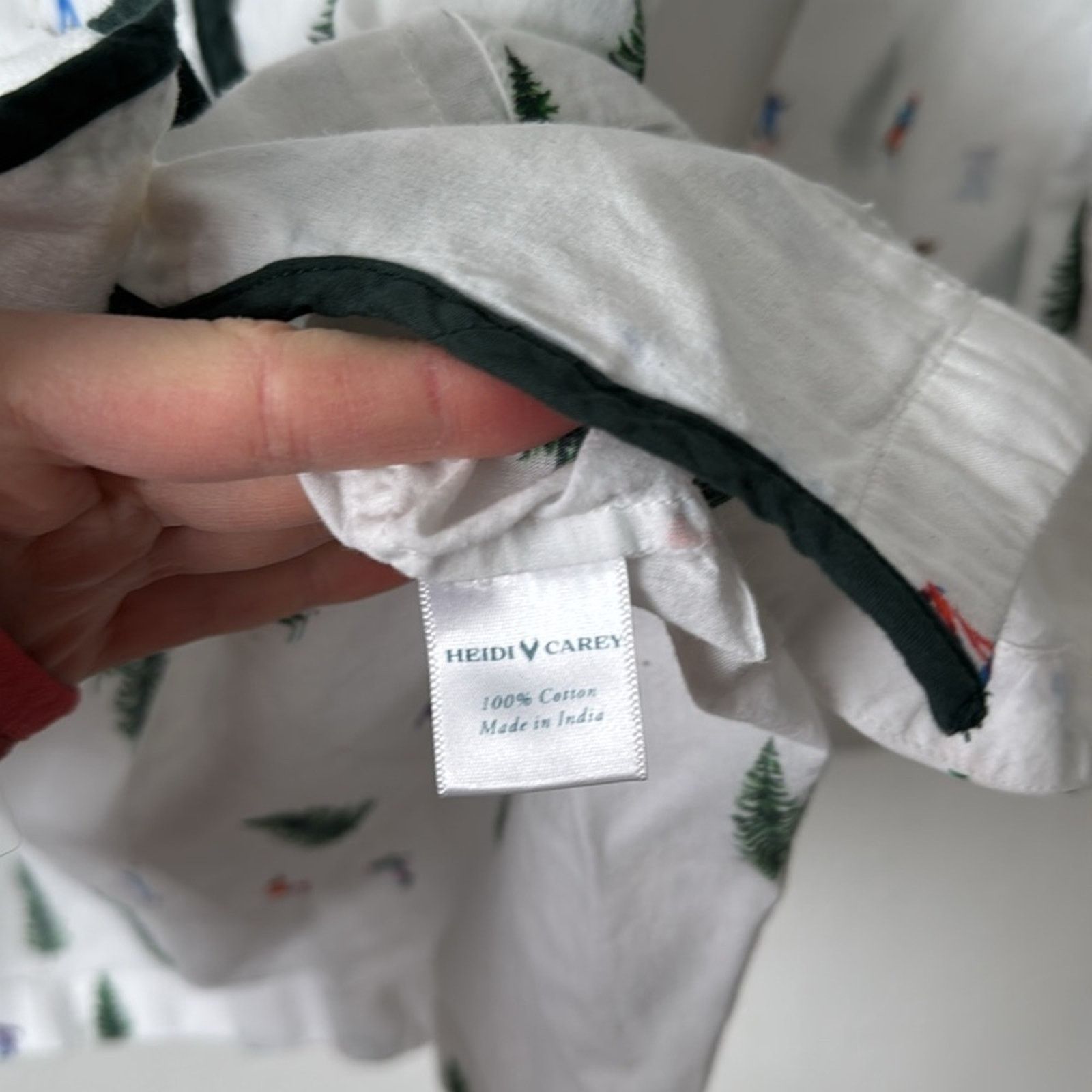 Other Heidi Carey M Ski Print Cotton Pajama Set Size M / US 6-8 / IT 42-44 - 8 Thumbnail