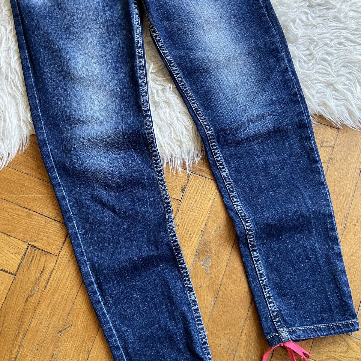 Diesel × Japanese Brand × Vintage 📌 Crazy Diesel Boyfriend Metal Logo Denim Jeans Size 26" / US 2 / IT 38 - 7 Thumbnail