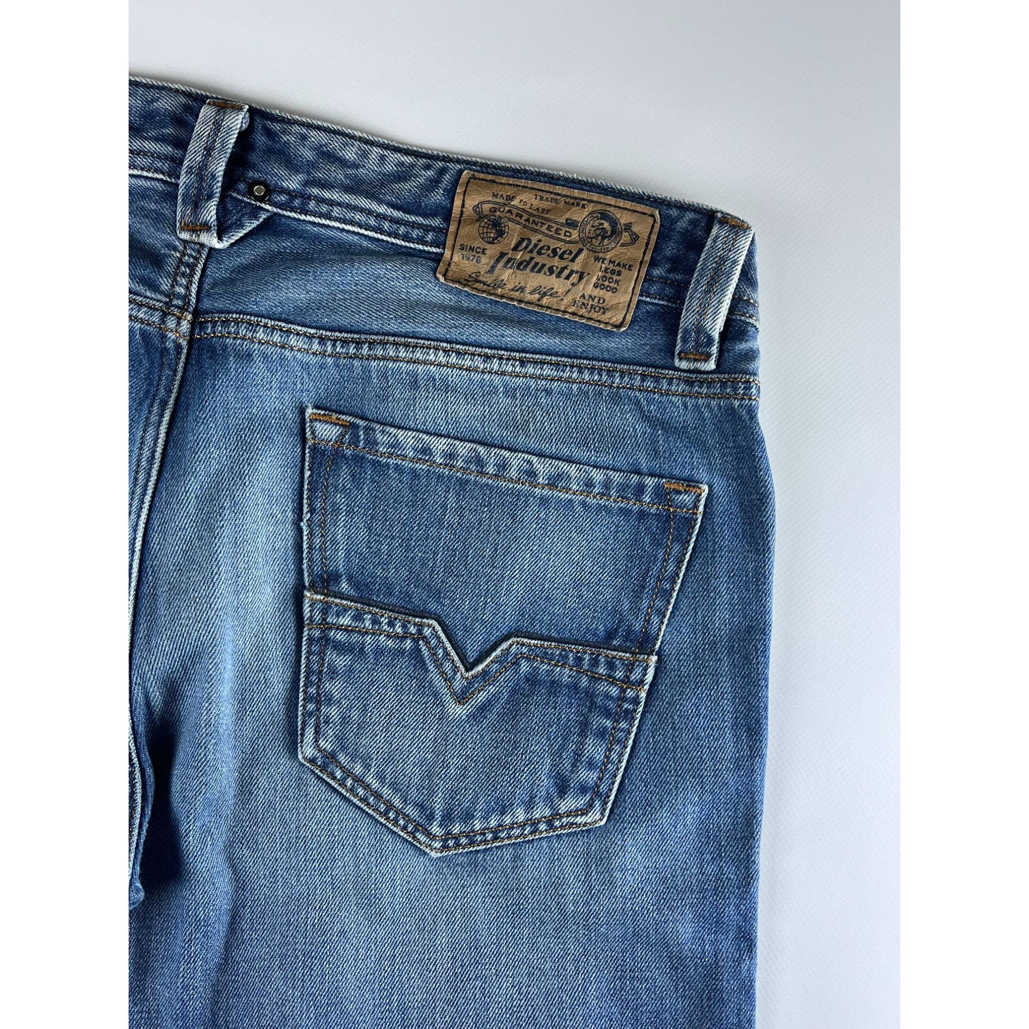 Diesel Diesel Larkee 0073L rare baggy jeans Size US 32 / EU 48 - 2 Thumbnail