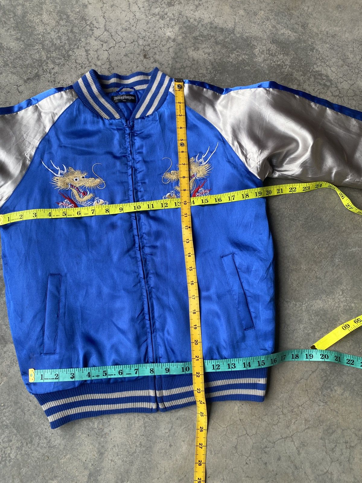 Japanese Brand Jimmy drangon sukajan drangon back hit jacket Size US S / EU 44-46 / 1 - 4 Thumbnail
