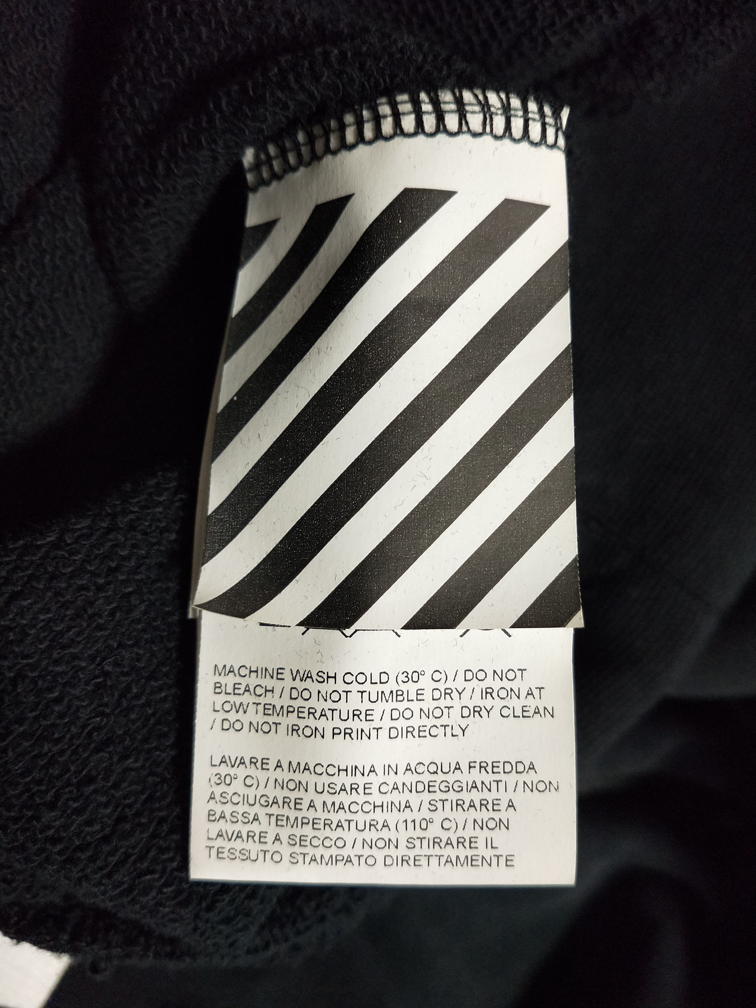 Off-White Diagonal Fire Hoodie Size US M / EU 48-50 / 2 - 5 Thumbnail
