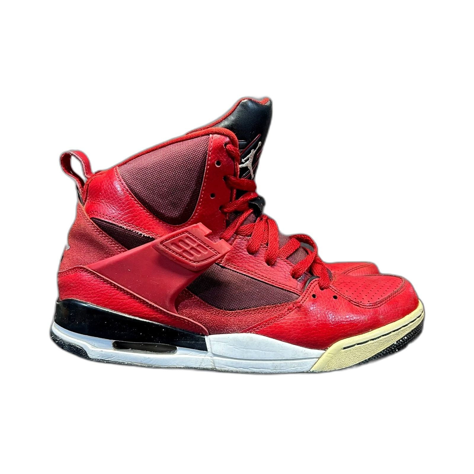 Jordan Brand Nike Mens Air Jordan Flight 45 High 616816-600 Red Basketbal Size US 9.5 / EU 42-43 - 1 Thumbnail