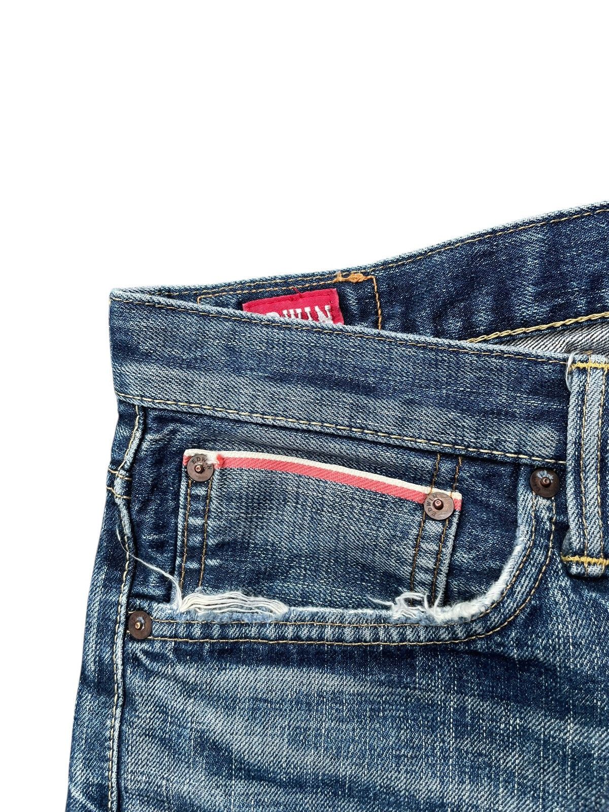 Edwin Vintage Edwin 505ZX Selvedge Denim Size US 34 / EU 50 - 8 Thumbnail