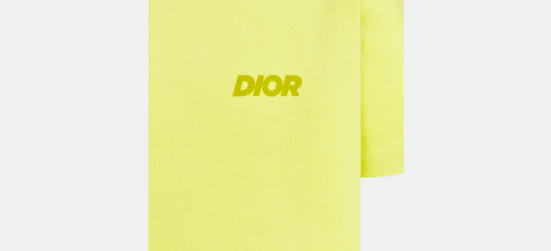 Dior o1w1db10824 Relaxed-fit T-Shirt in Yellow Size US XL / EU 56 / 4 - 3 Thumbnail