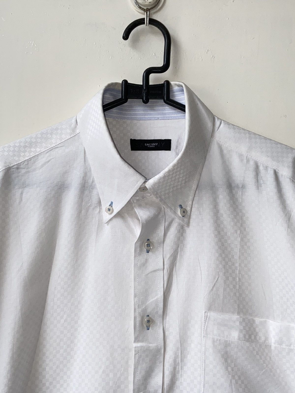 Designer × Japanese Brand × Yohji Yamamoto SACSNY Y’SACCS White Shirt Size US L / EU 52-54 / 3 - 12 Thumbnail