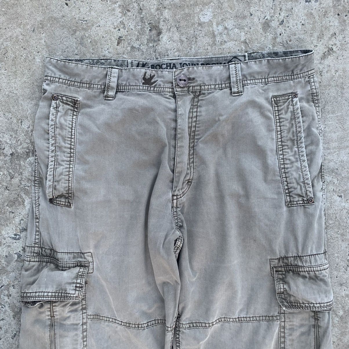 City Streets Vintage John Rocha Crazy Fit Multi-pocket Grunge 00s UsA Size US 36 / EU 52 - 5 Thumbnail