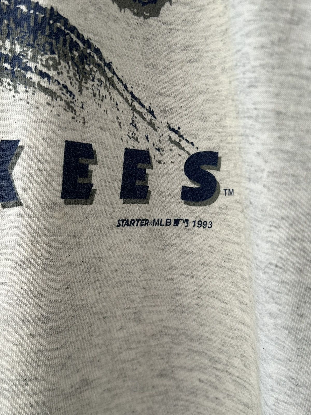 Vintage Vintage 1993 New York Yankees Starter MLB Graphic Tee Size US L / EU 52-54 / 3 - 3 Thumbnail