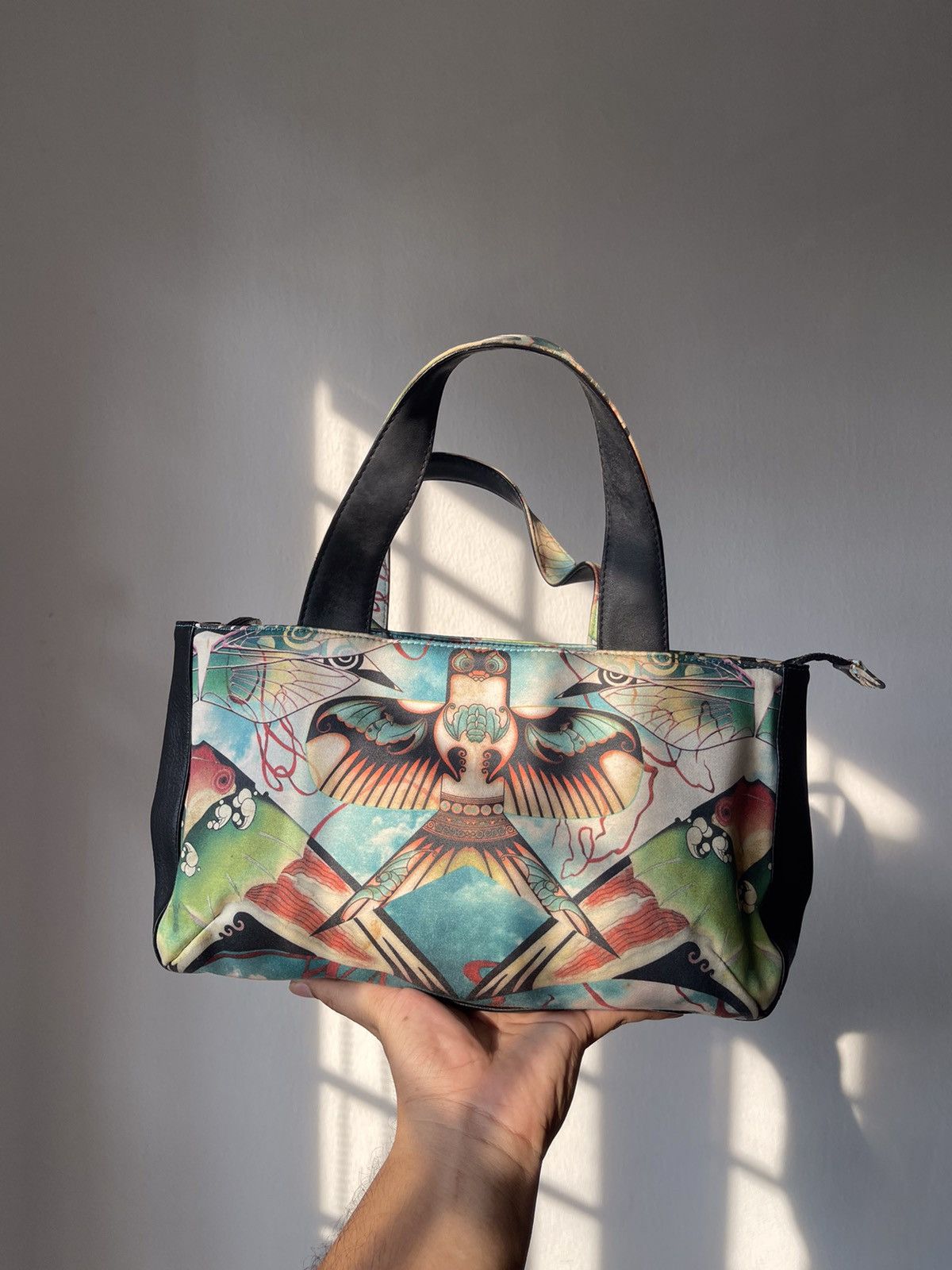 Jean Paul Gaultier 2000s Jean Paul Gaultier Bird Tattoo tote bag Size ONE SIZE - 7 Thumbnail