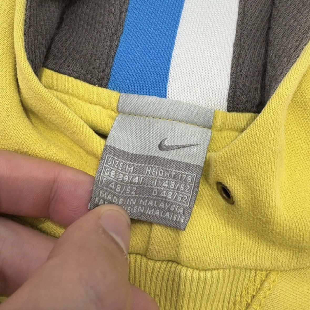 Nike 00s Vintage Nike Air Force Oversized Big Logo Back Hoodie Size US M / EU 48-50 / 2 - 6 Thumbnail