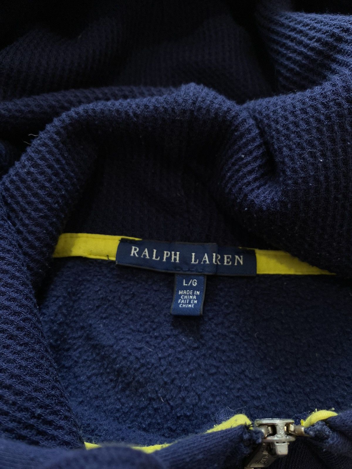Ralph Lauren Ralph Lauren Big Pony Zip Up Hoodie Sweater/jacket Size L Size L / US 10 / IT 46 - 4 Thumbnail