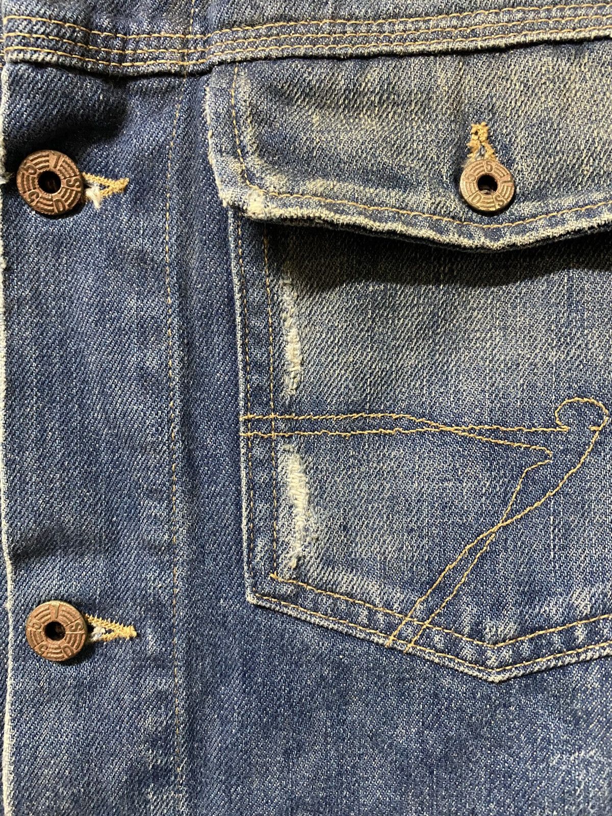 Diesel Diesel trucker denim jacket Size US L / EU 52-54 / 3 - 3 Thumbnail