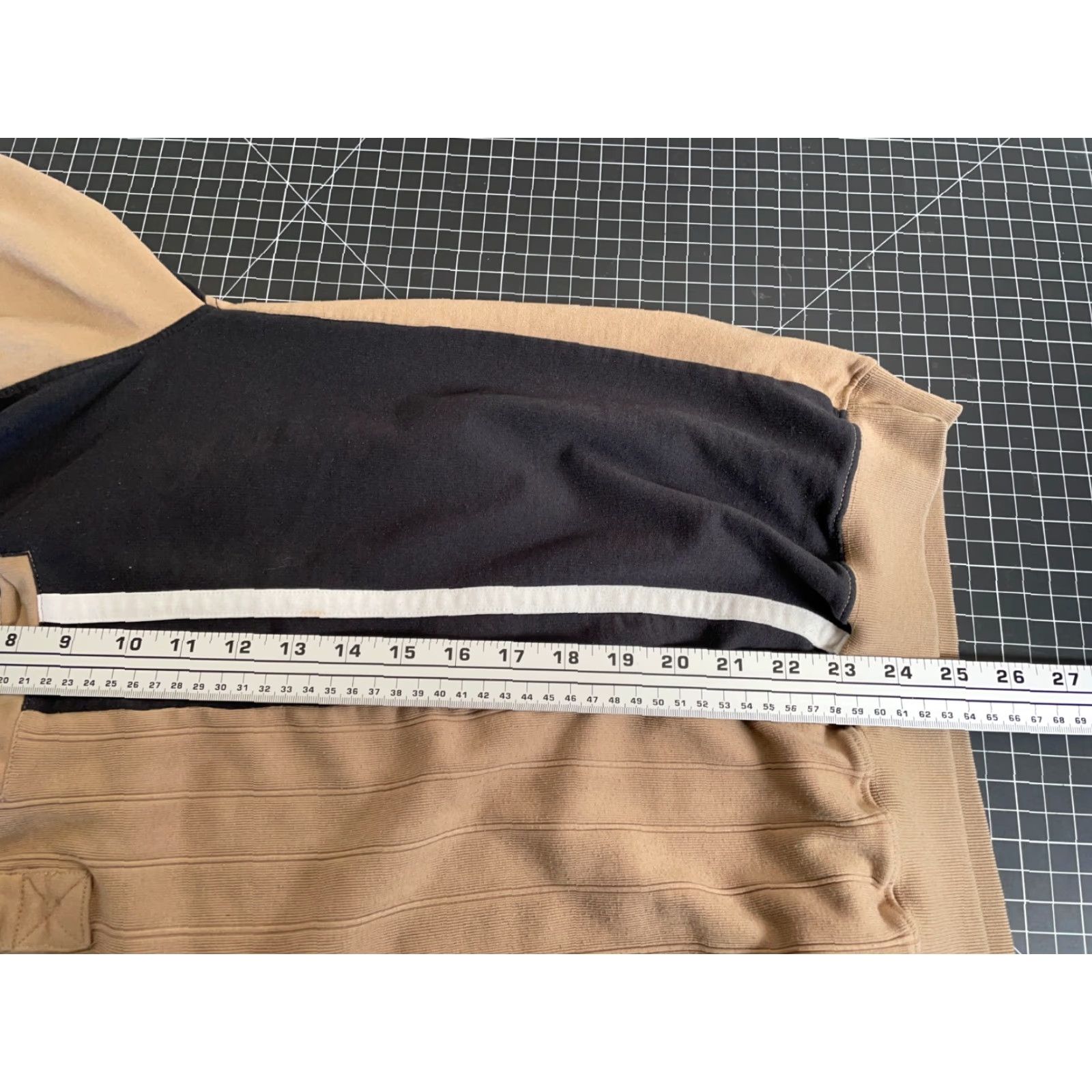 Vintage VINTAGE LD Sport Polo Shirt Striped Long Sleeve Knit Adult XL Brown Black LD Sport Mens Polo Shirt 90s 80s Hipster Retro Shirts Size US XL / EU 56 / 4 - 6 Thumbnail