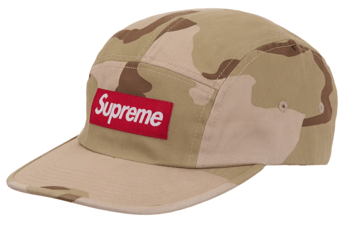 Supreme Supreme Washed Chino Twill Camp (Floral Cards) | Grailed
