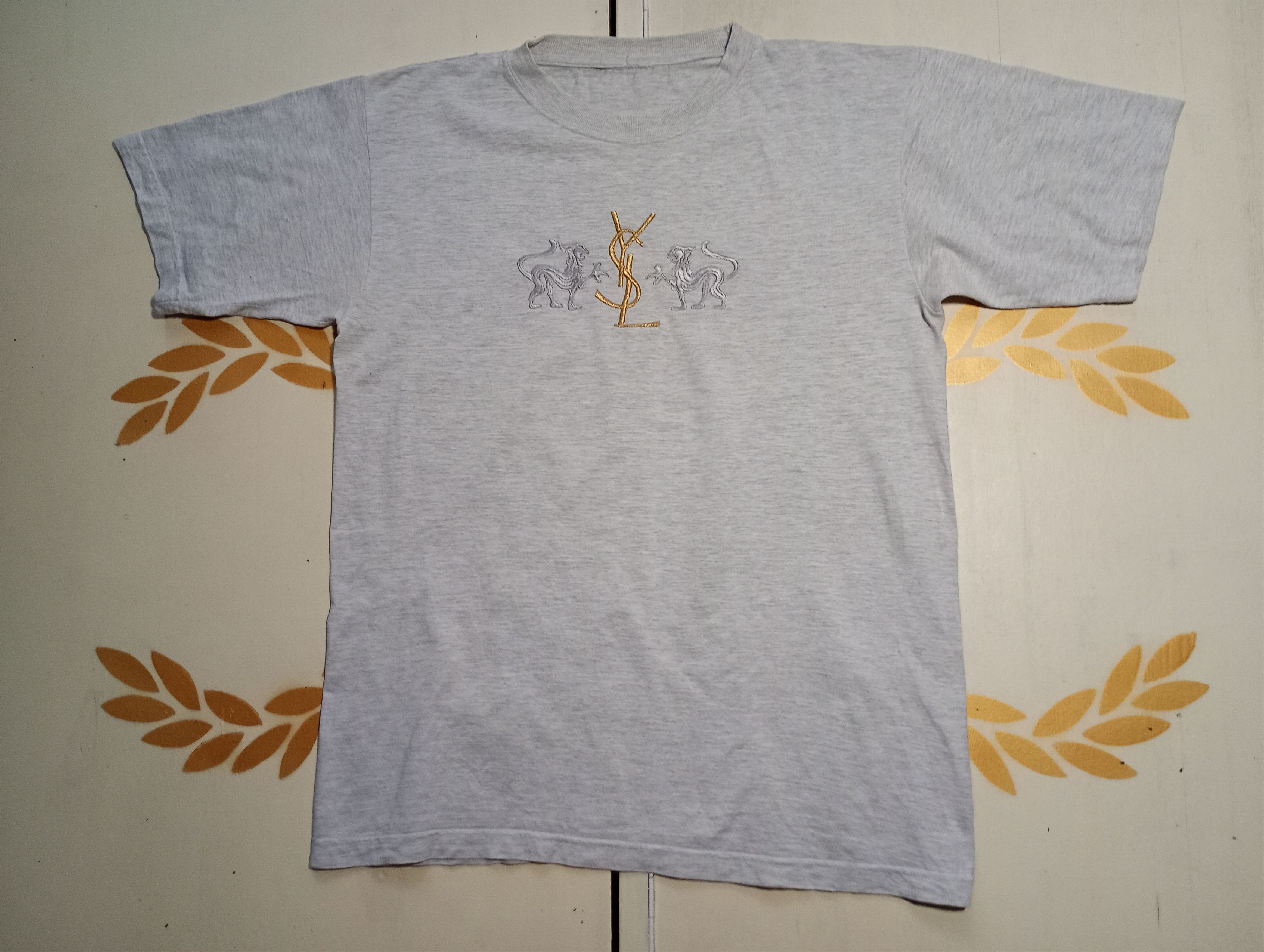 Yves Saint Laurent YSL Pour Homme T-Shirt Vintage Size US M / EU 48-50 / 2 - 2 Thumbnail