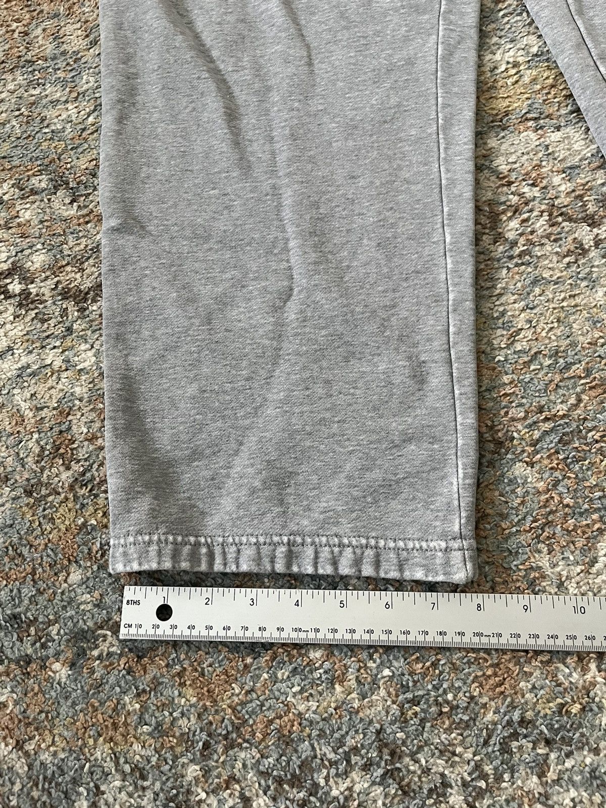 Nike × Vintage VTG Nike Distressed Sweat Pants XL Grey Y2K Size US 32 / EU 48 - 6 Thumbnail