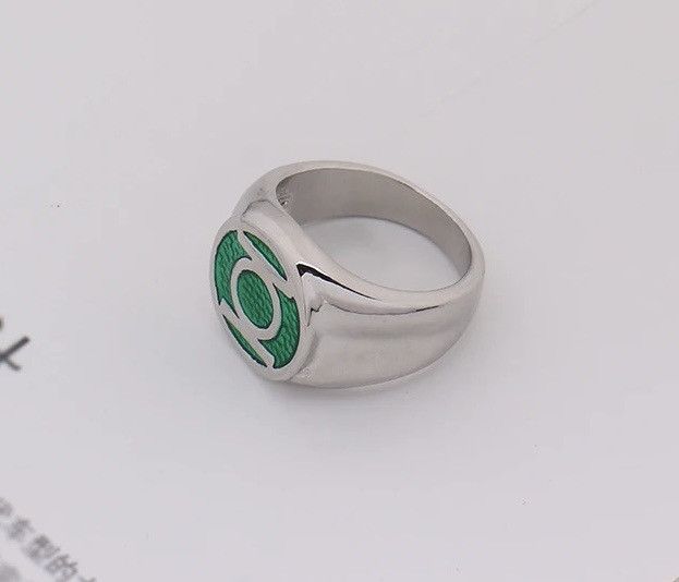 Jewelry Green Lantern Ring (size 8-10) Size ONE SIZE - 4 Thumbnail
