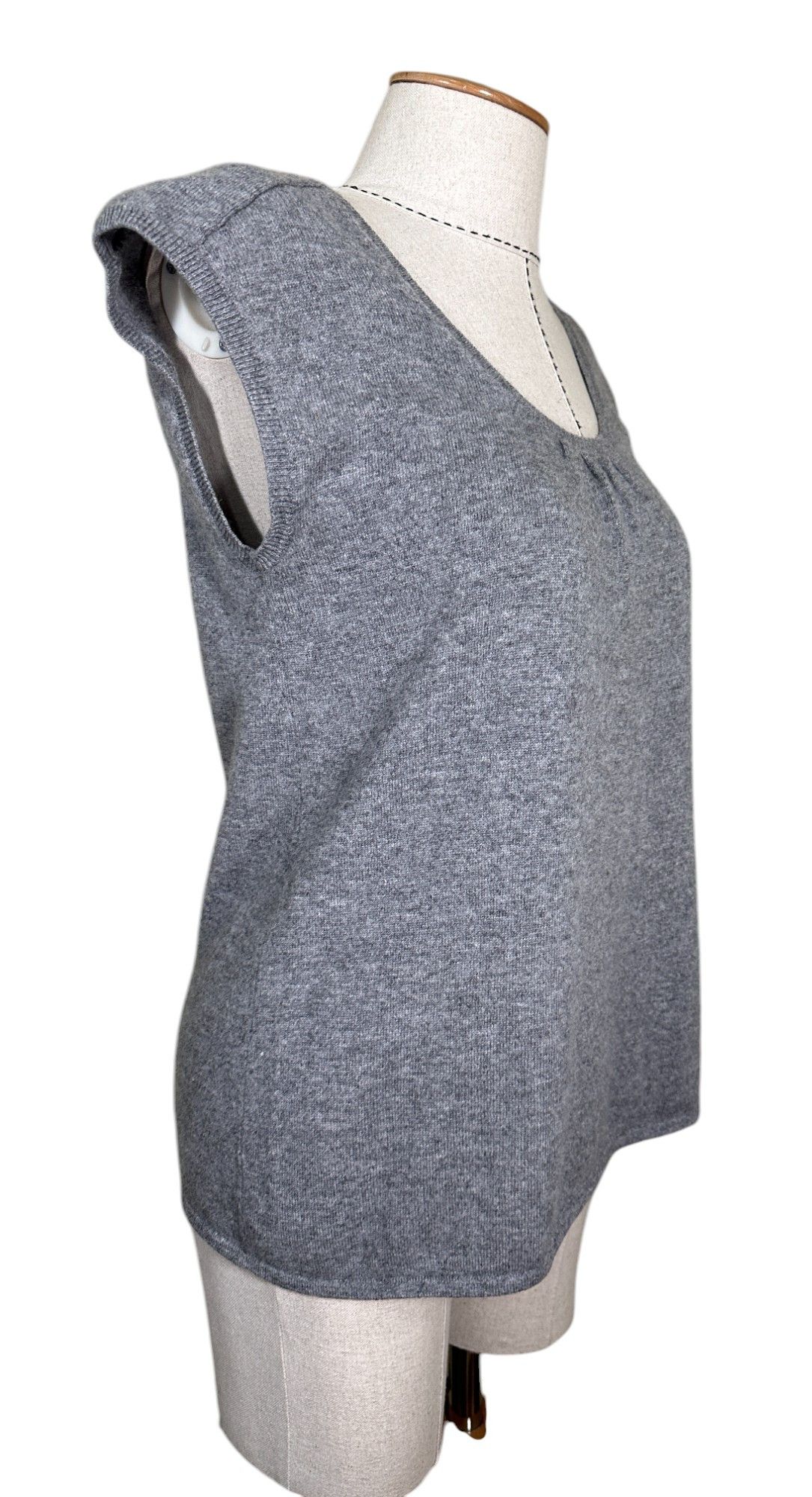 FTC Cashmere tank grey vest Size L / US 10 / IT 46 - 3 Thumbnail