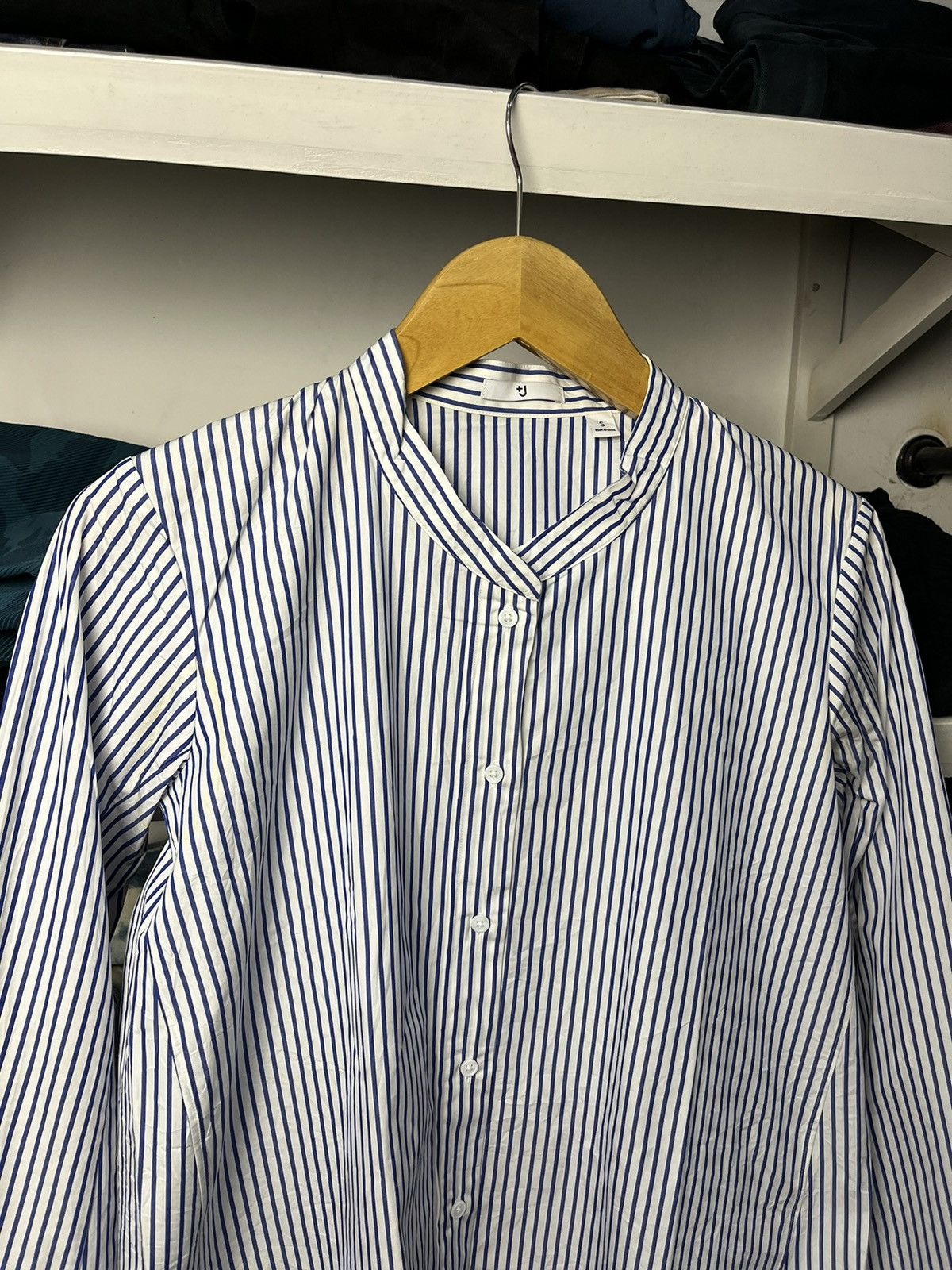 Jil Sander × Uniqlo Uniqlo x Jil Sanders Junya watanabe Style Shirt Size US M / EU 48-50 / 2 - 3 Thumbnail