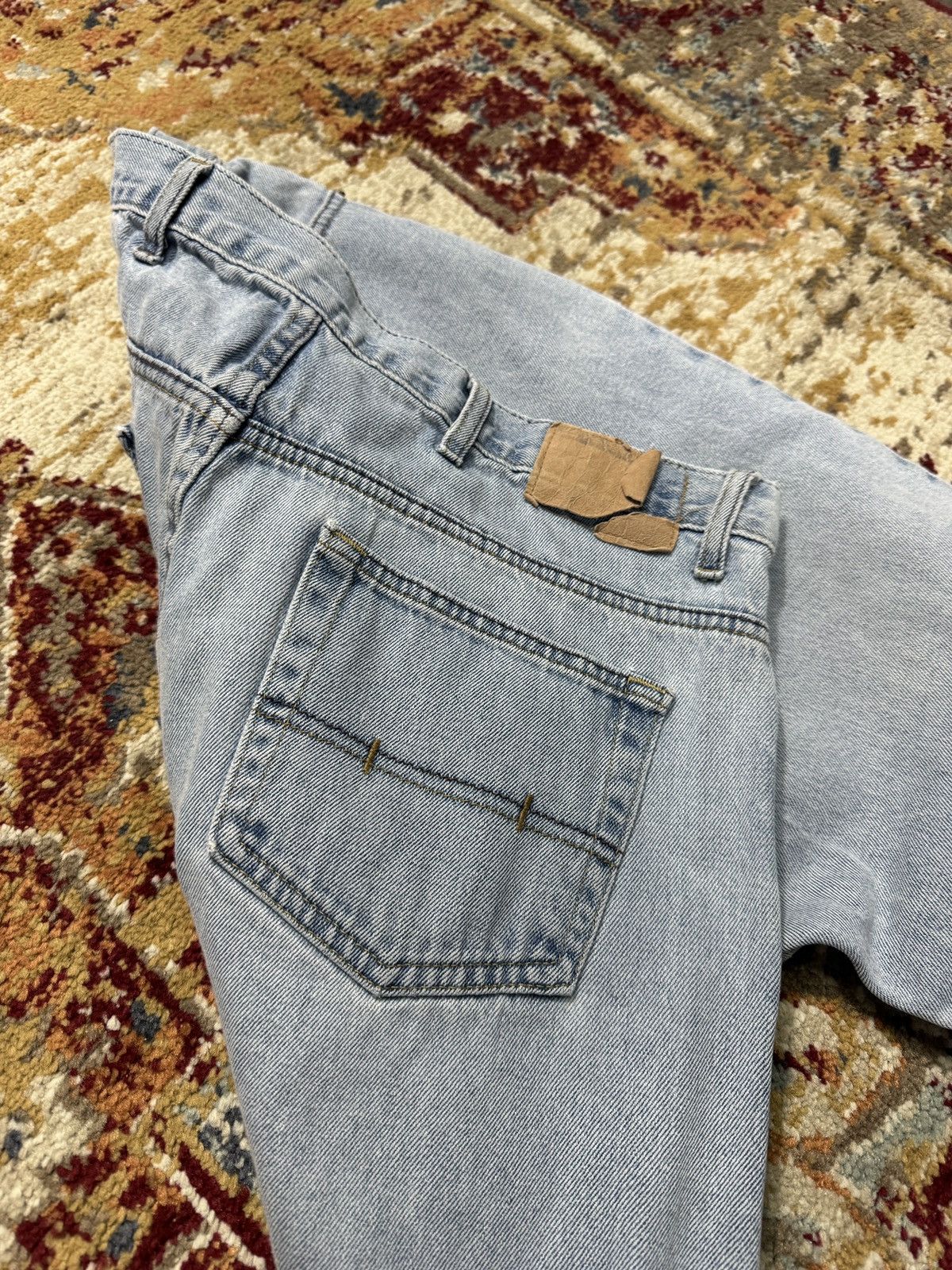 Acne Studios ᶠᵃⁿᶜʸᵍᵘʸ Vintage Baggy Washed Denim Jeans Wide leg Y2K Size US 36 / EU 52 - 3 Thumbnail