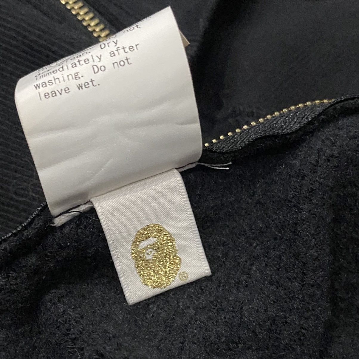 Bape Bape Shark Black Gold Fullzip Hoodie Size US M / EU 48-50 / 2 - 8 Thumbnail