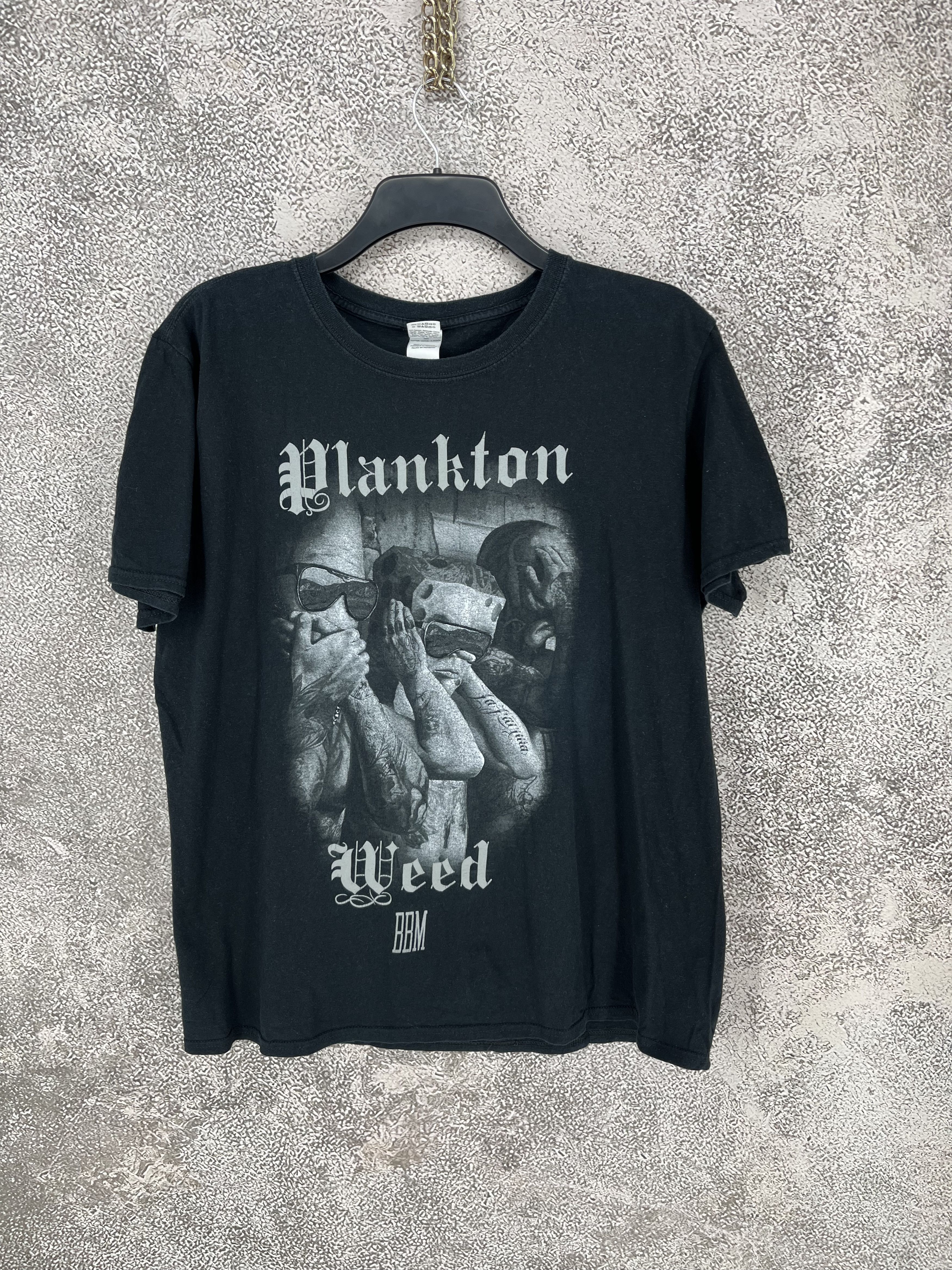 Vintage Vintage Y2K Rappers Plankton Weed Spongebozz Size US L / EU 52-54 / 3 - 1 Thumbnail