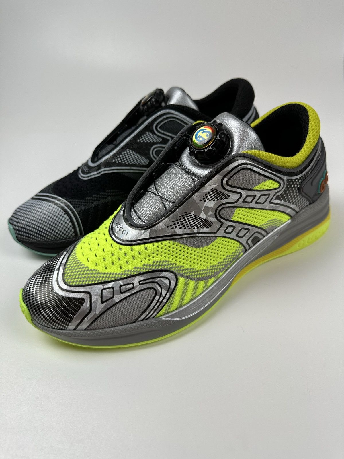 Gucci Gucci Ultrapace Two-Tone Runners Size US 9 / IT 39 - 1 Thumbnail