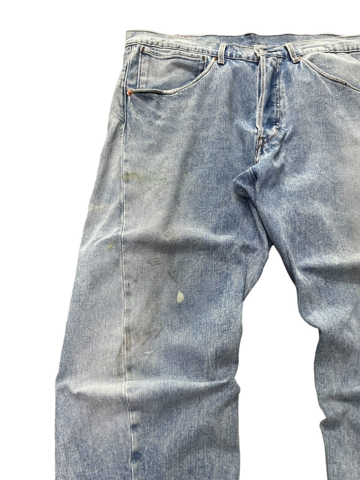 Edwin × Levi's × Vintage Y2k vintage LEVIS engineered curved Leg dirty denim pants Size US 34 / EU 50 - 8 Thumbnail