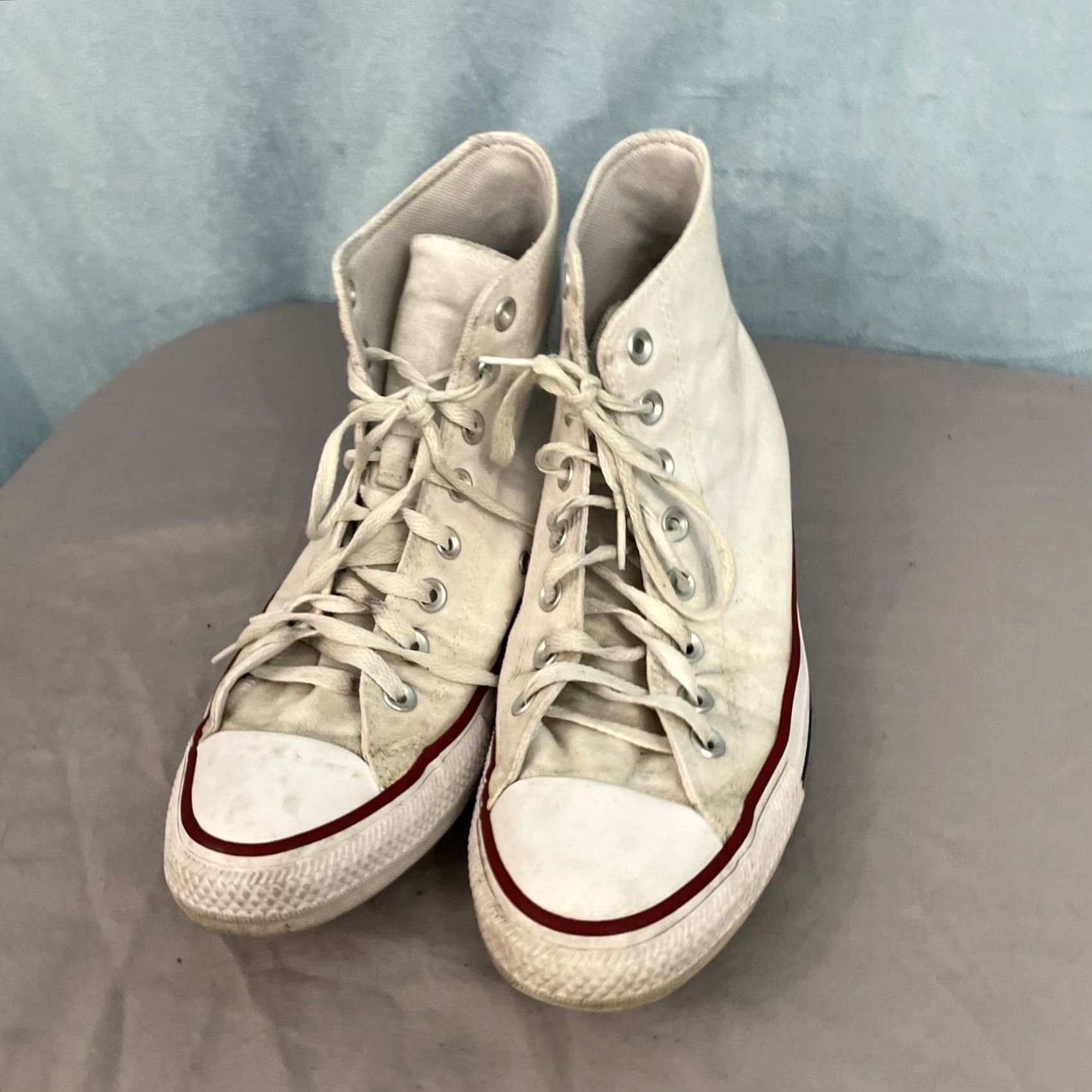 Converse CONVERSE All Star Chuck Taylor All Star Sneaker High Top Mens 8 Womens 10 White Classic BasketBall Shoe Size US 8 / IT 38 - 4 Thumbnail