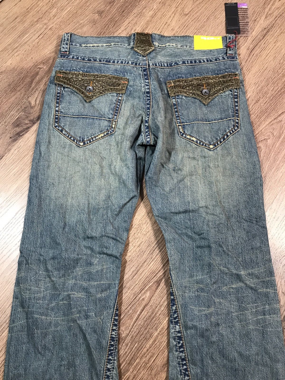 Japanese Brand RH 512 Distressed Jeans Vintage Size US 36 / EU 52 - 14 Thumbnail