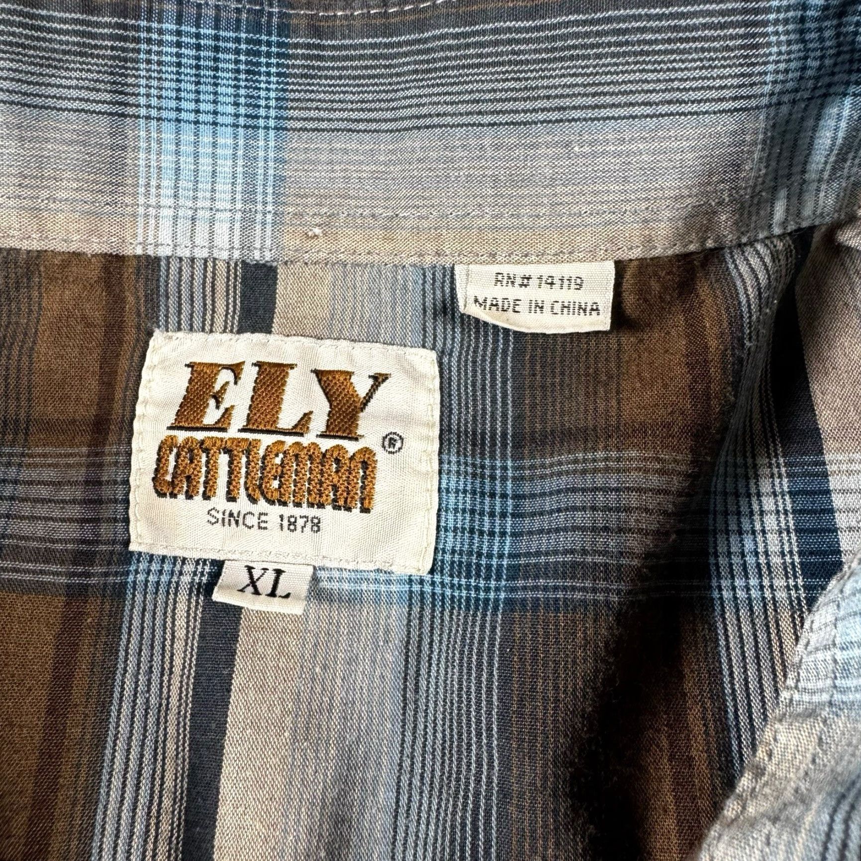 Vintage Ely Cattleman Pearl Snap Shirt Men’s XL Red Plaid Cowboy Western Preppy Outdoor Shirt Men XL Red Plaid Cowboy Western Size US XL / EU 56 / 4 - 3 Thumbnail