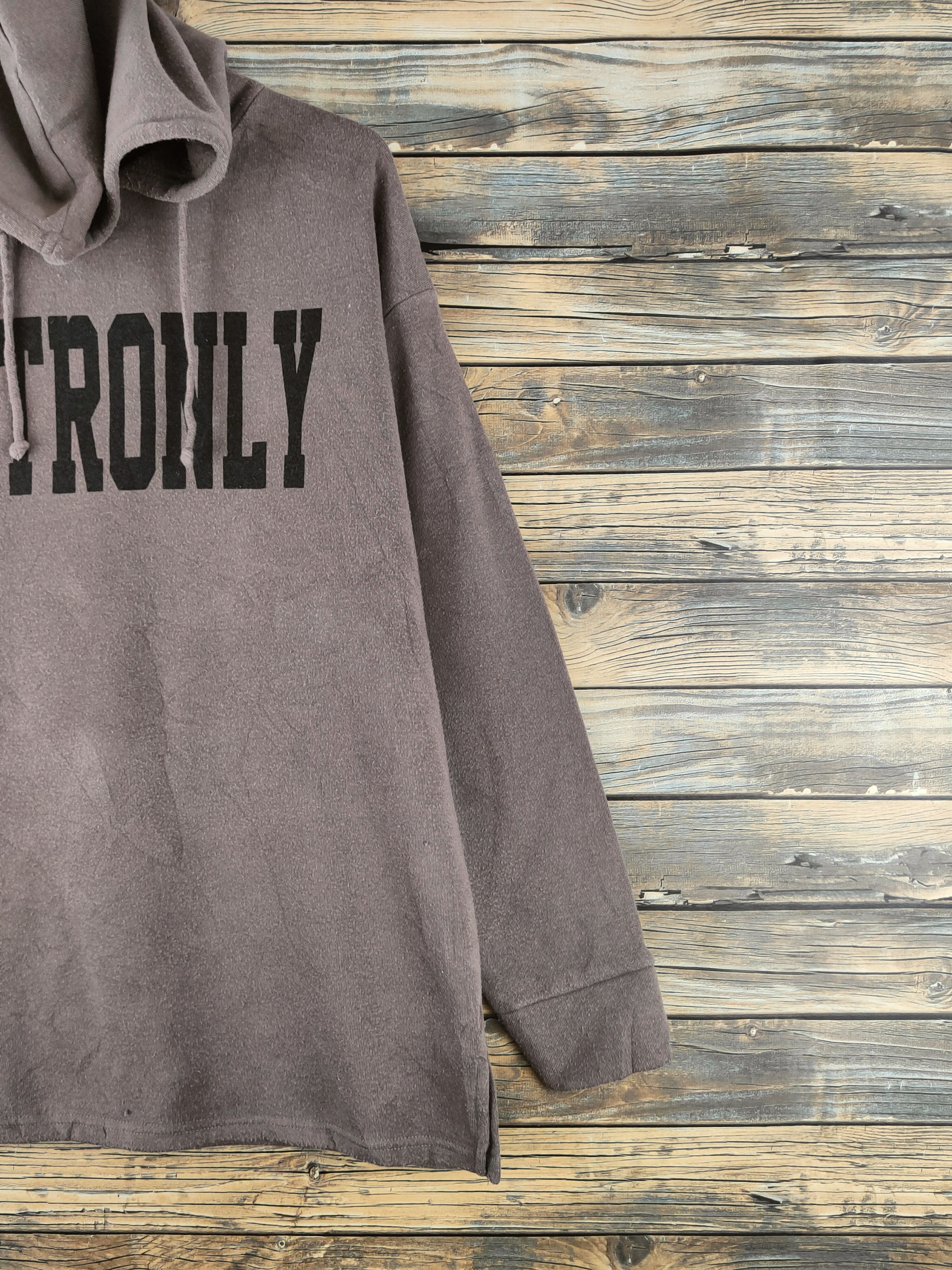 Japanese Brand Faded Vandash Brown Hoodie Sweatshirts Size US L / EU 52-54 / 3 - 5 Thumbnail