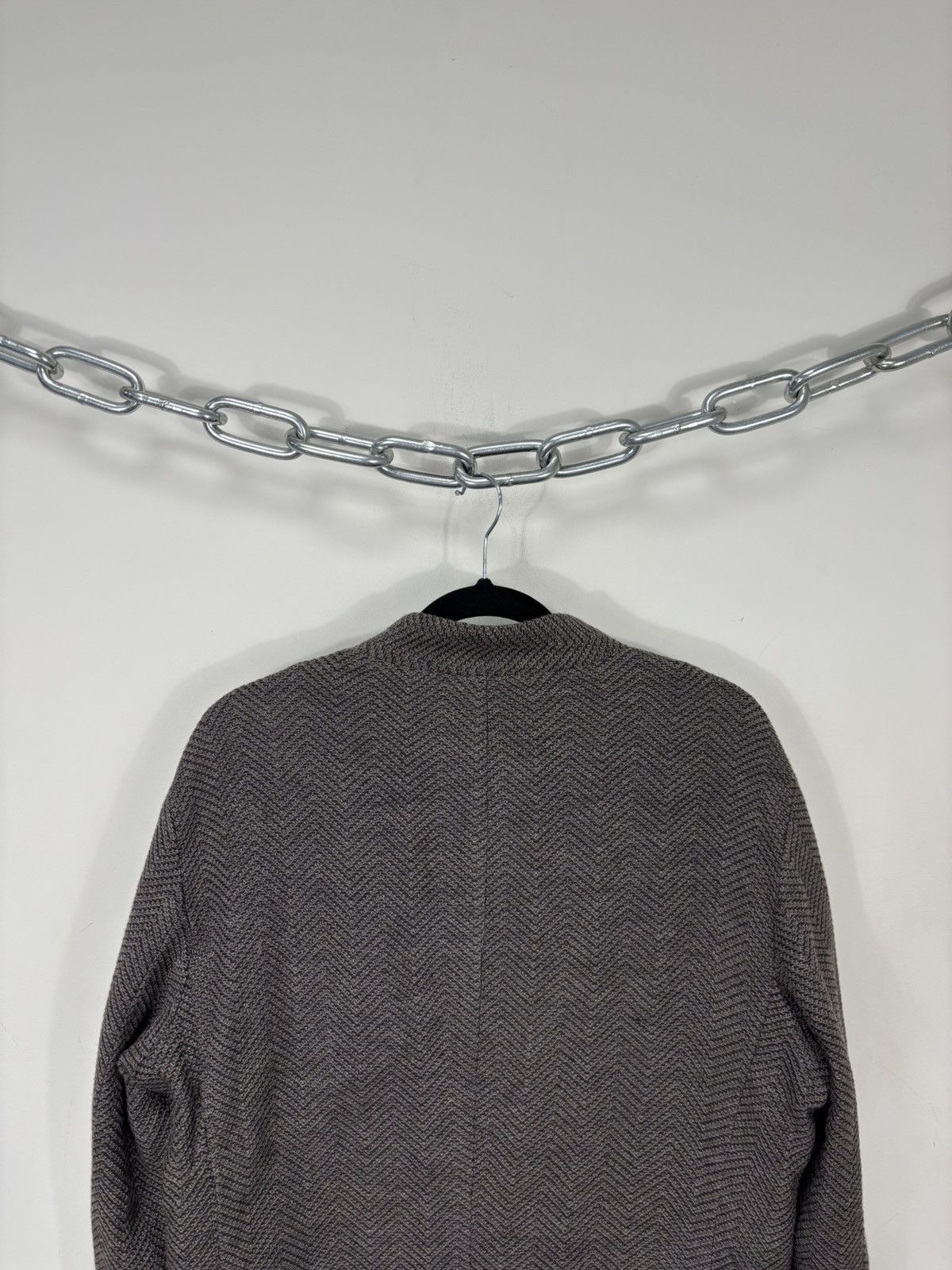 Other Luis Trenker Men’s Herringbone Brown Wool Collar Jacket Size US L / EU 52-54 / 3 - 19 Thumbnail